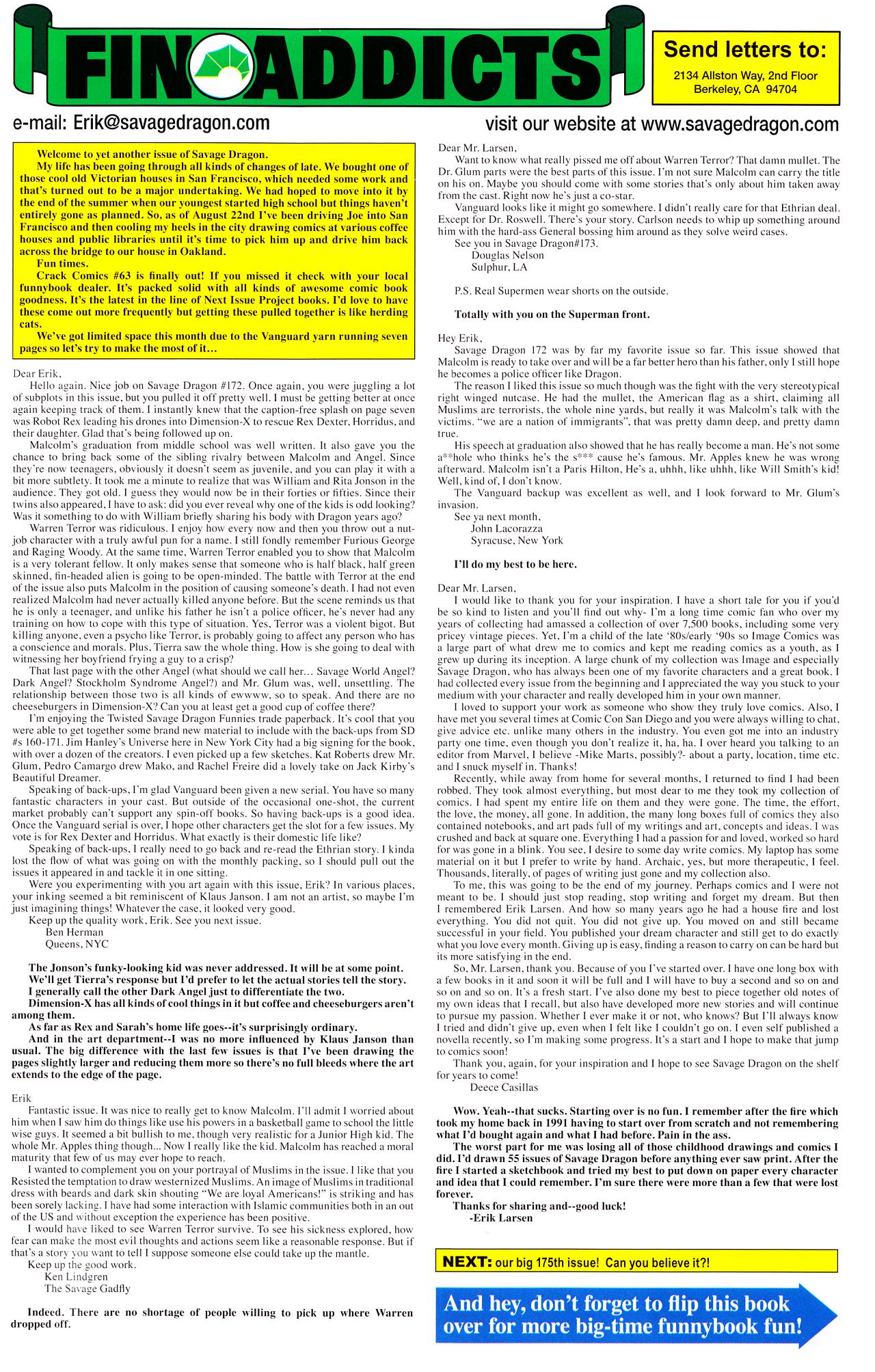Read online The Savage Dragon (1993) comic -  Issue #174 - 23