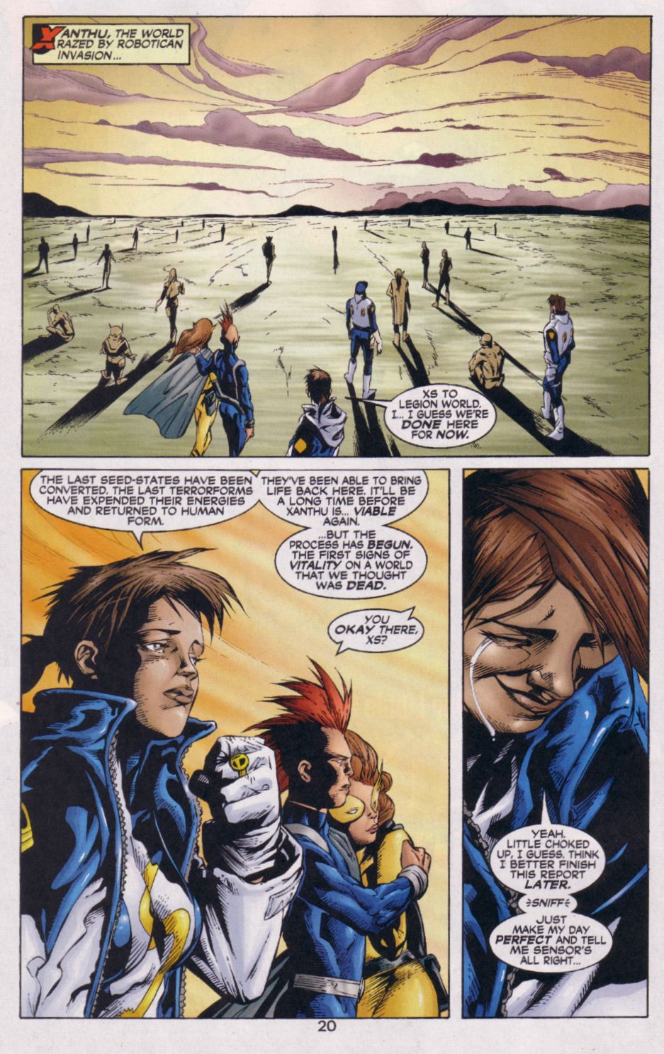 Read online The Legion comic -  Issue #18 - 21