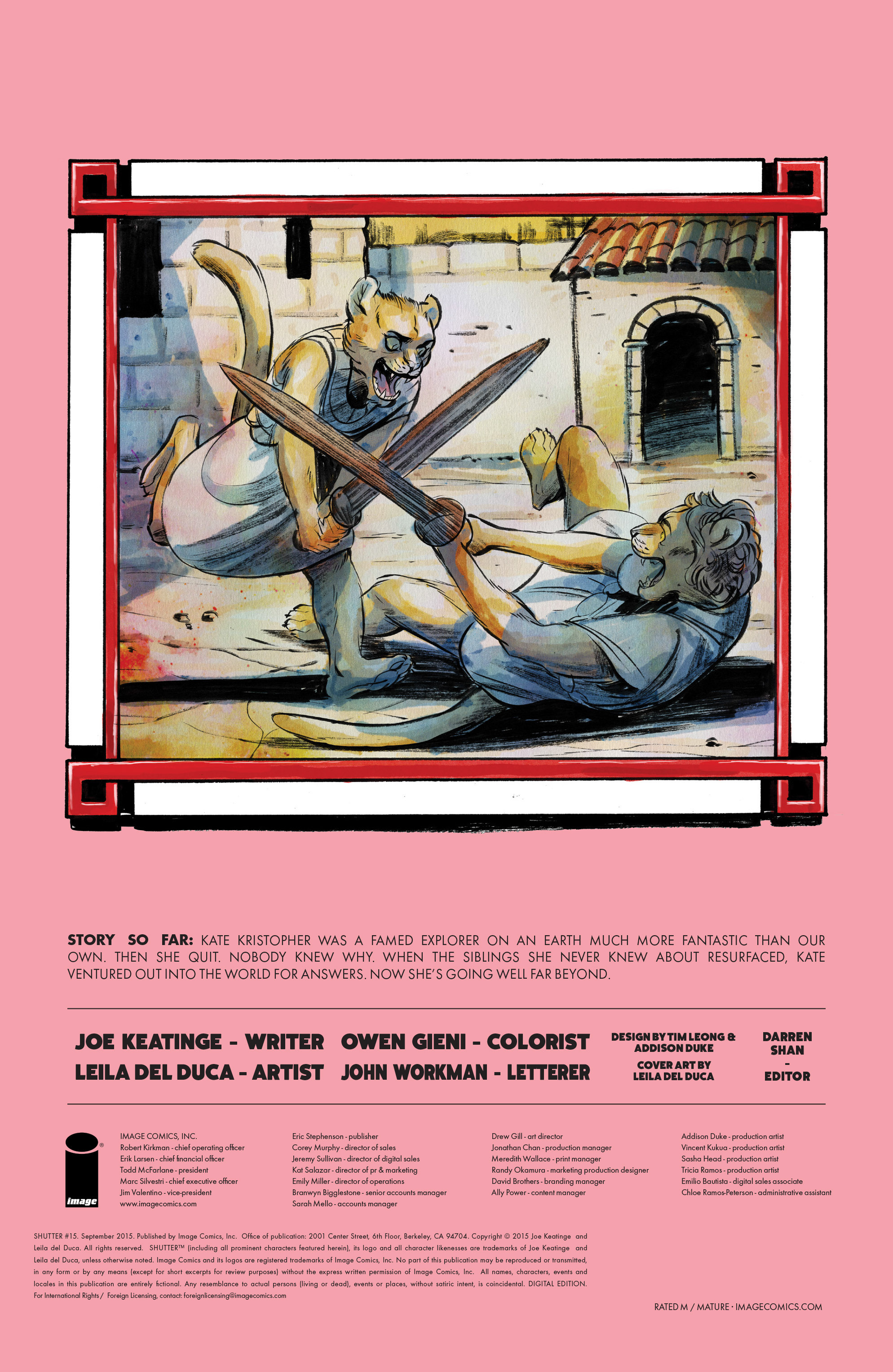 Read online Shutter comic -  Issue #15 - 30
