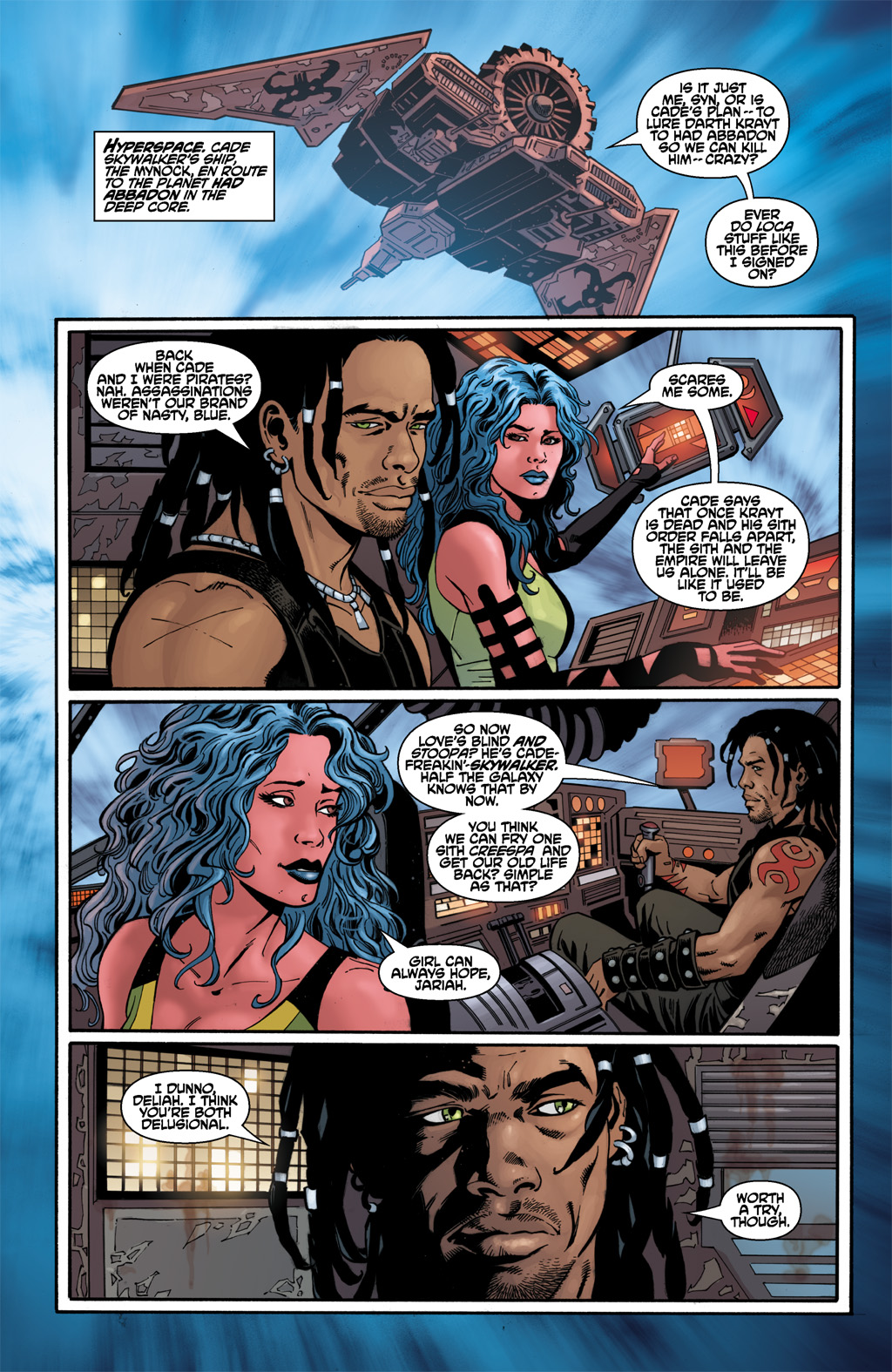 Read online Star Wars: Legacy (2006) comic -  Issue #28 - 5