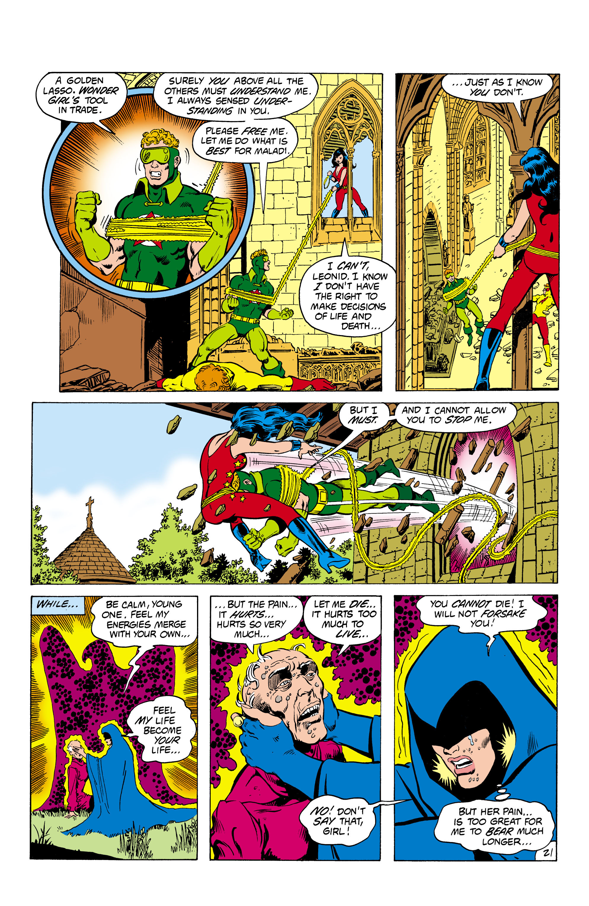Read online The New Teen Titans (1980) comic -  Issue #18 - 22