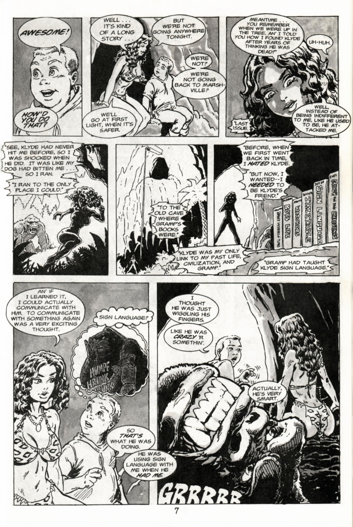 Read online Cavewoman comic -  Issue # TPB - 176