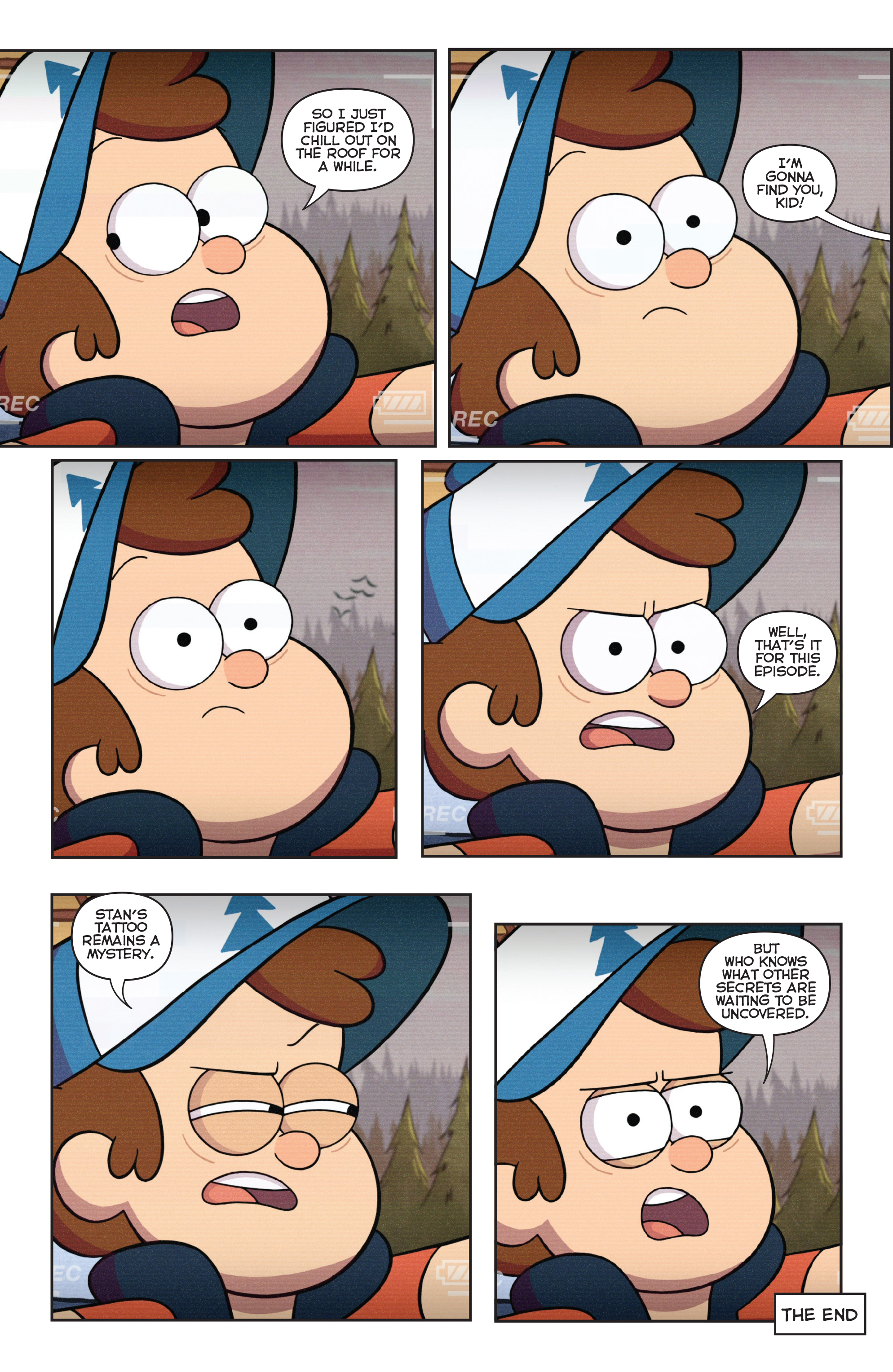 Read online Disney Gravity Falls Shorts Cinestory Comic comic -  Issue #2 - 10