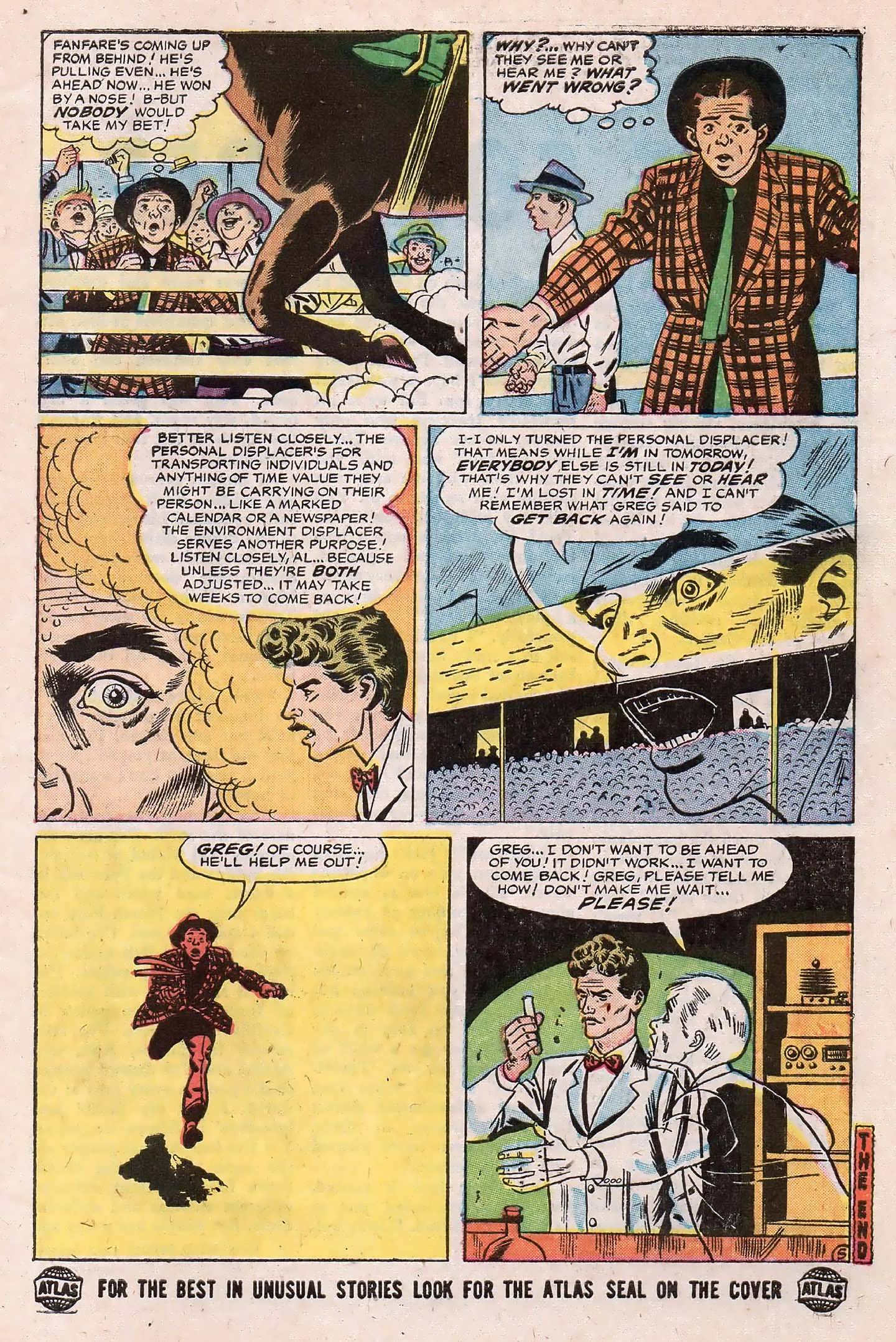 Read online Strange Tales of the Unusual comic -  Issue #1 - 7
