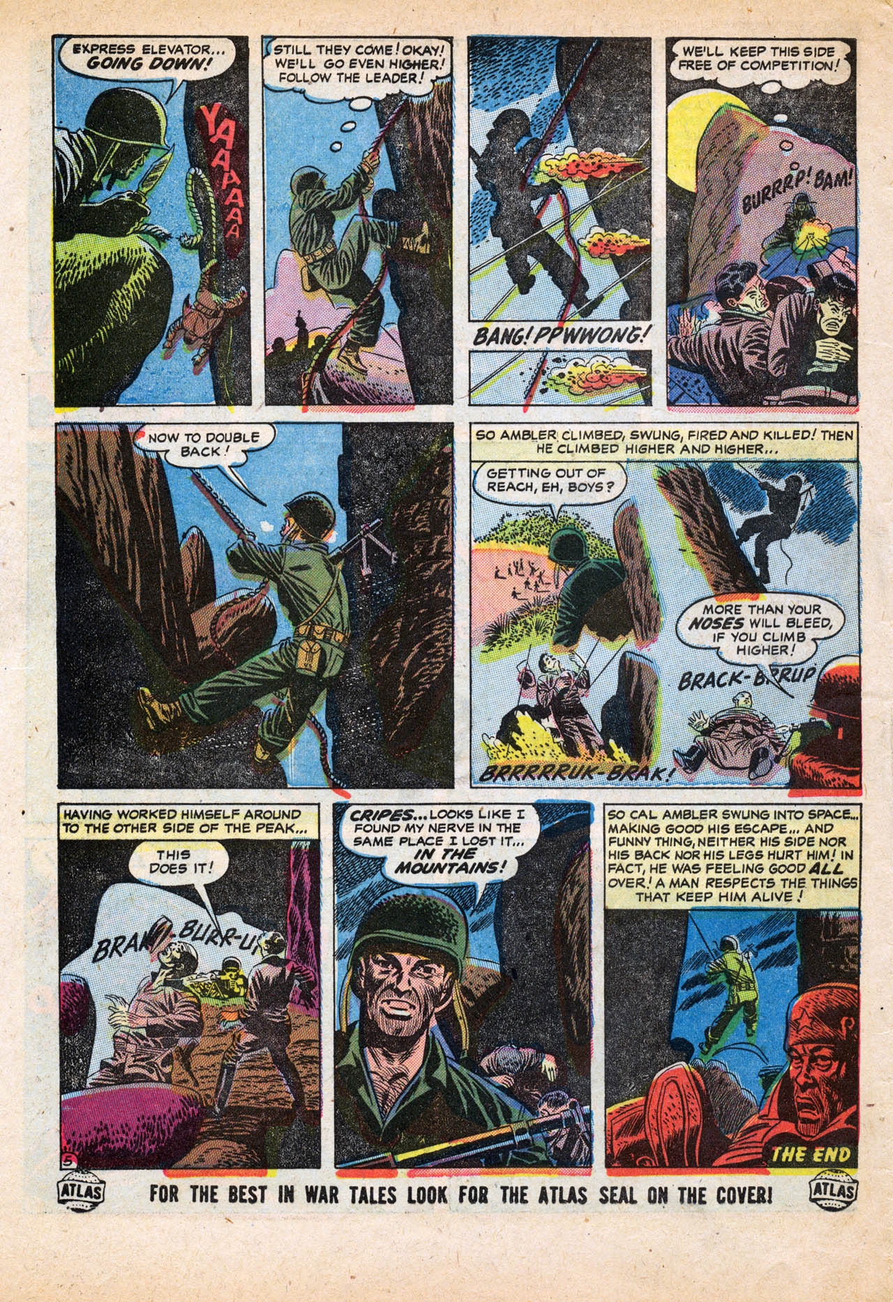 Read online War Action comic -  Issue #9 - 32