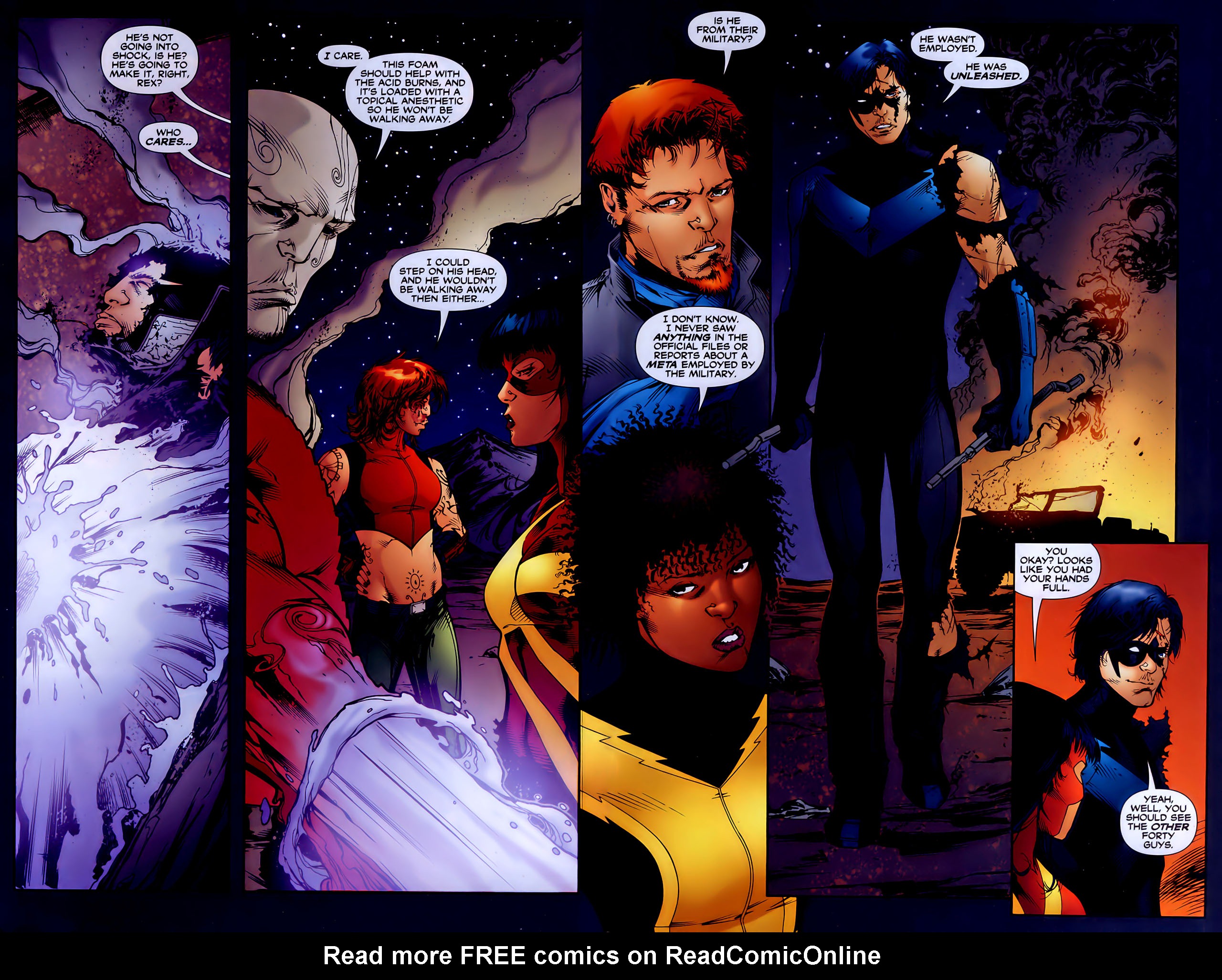 Read online Outsiders (2003) comic -  Issue #36 - 19