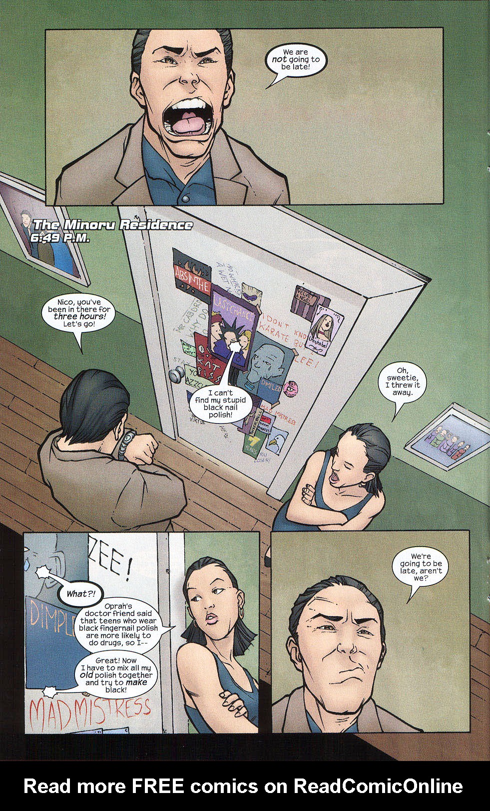 Read online Runaways (2003) comic -  Issue #1 - 12