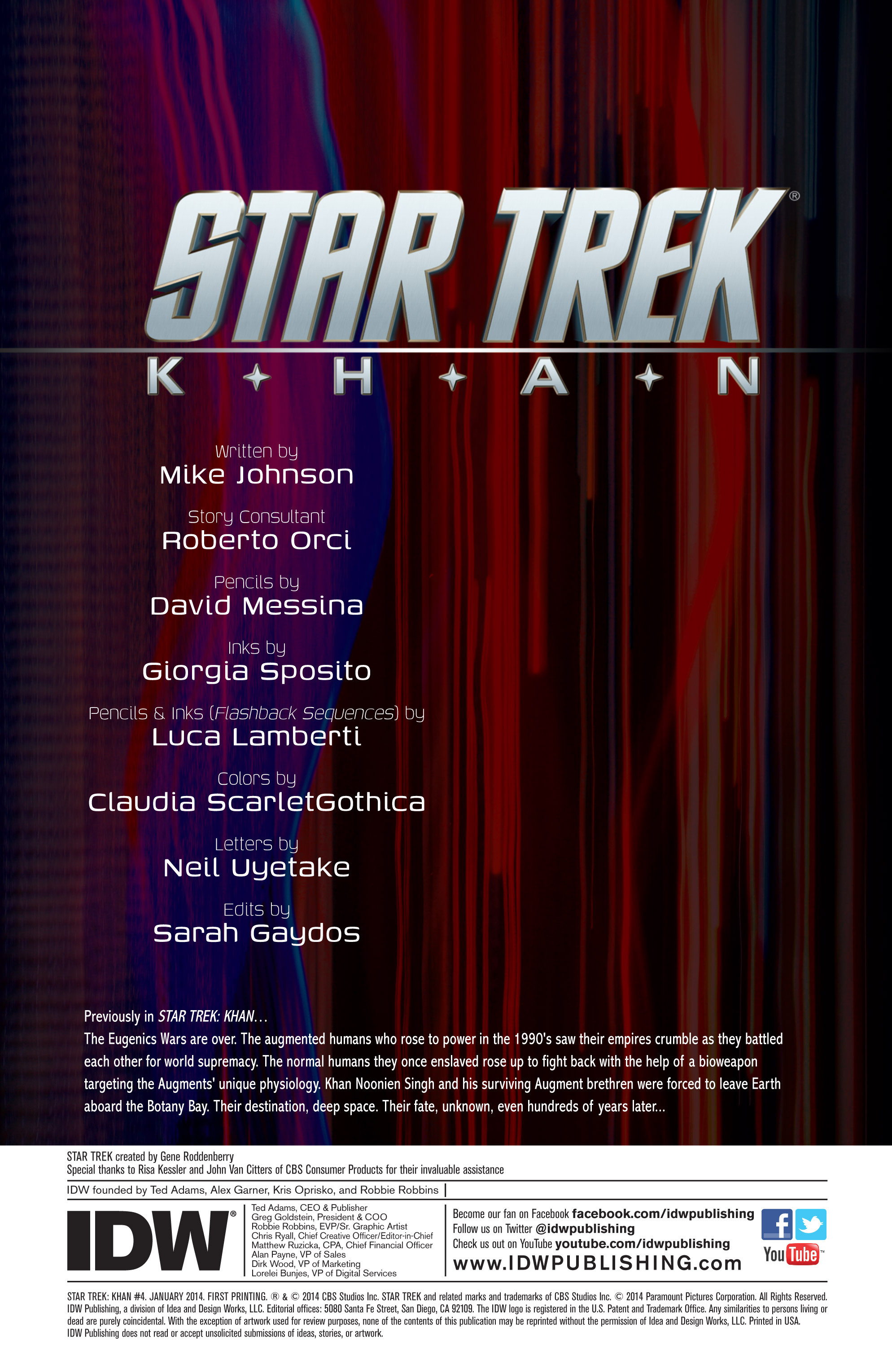 Read online Star Trek: Khan comic -  Issue #4 - 2