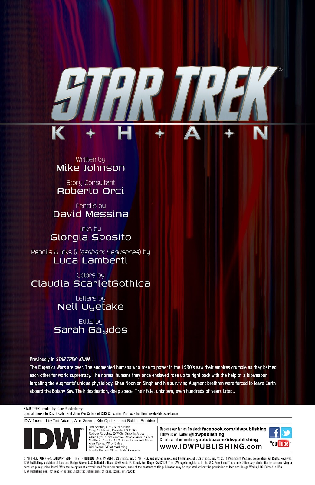 Star Trek: Khan issue 4 - Page 2