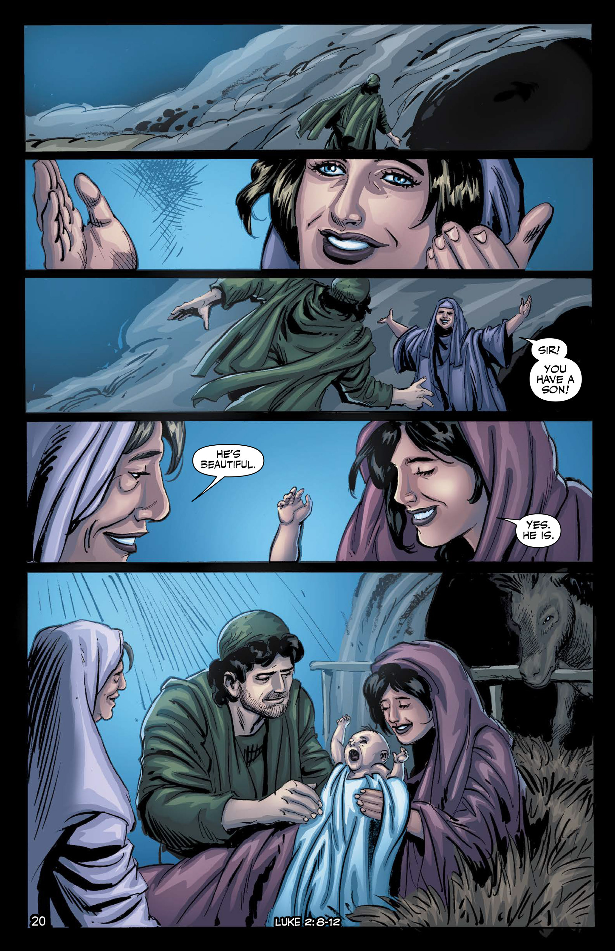 Read online The Kingstone Bible comic -  Issue #9 - 24