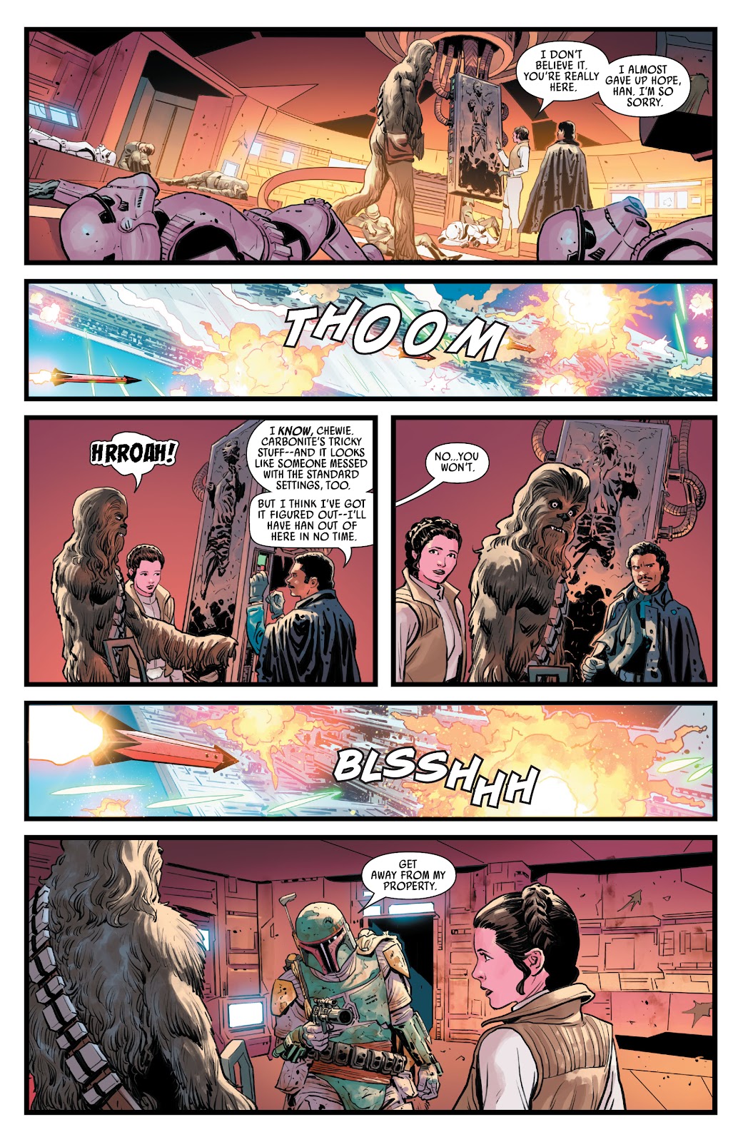 Star Wars: War of the Bounty Hunters issue 5 - Page 22