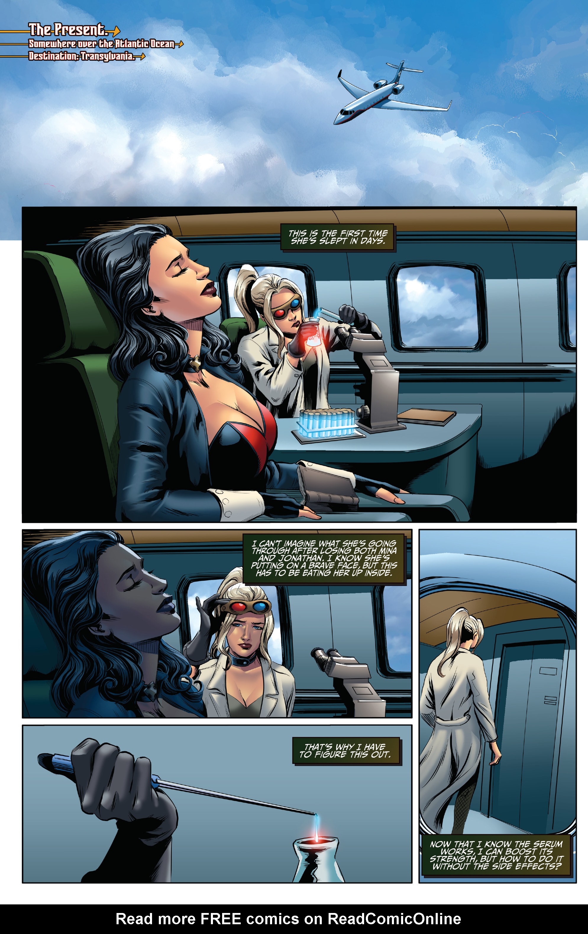 Read online Van Helsing vs. Dracula's Daughter comic -  Issue #4 - 13