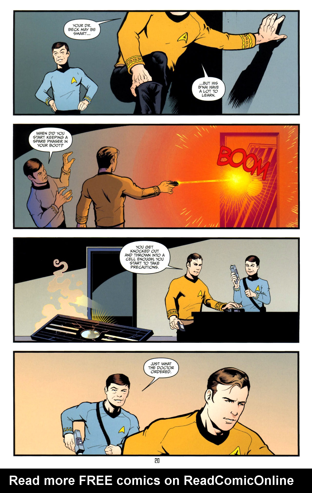 Read online Star Trek: Year Four comic -  Issue #1 - 22