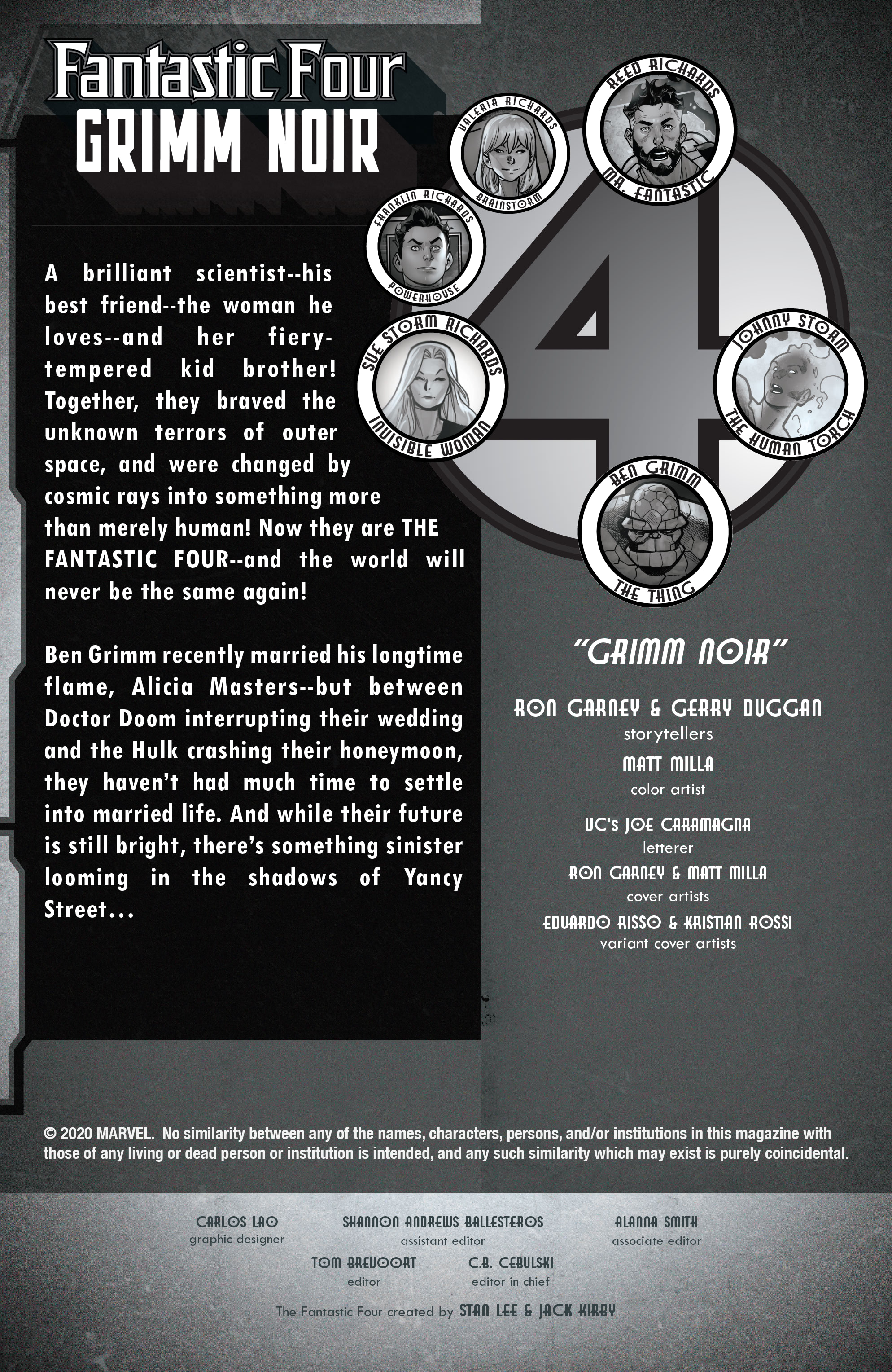 Read online Fantastic Four: Grimm Noir comic -  Issue # Full - 2
