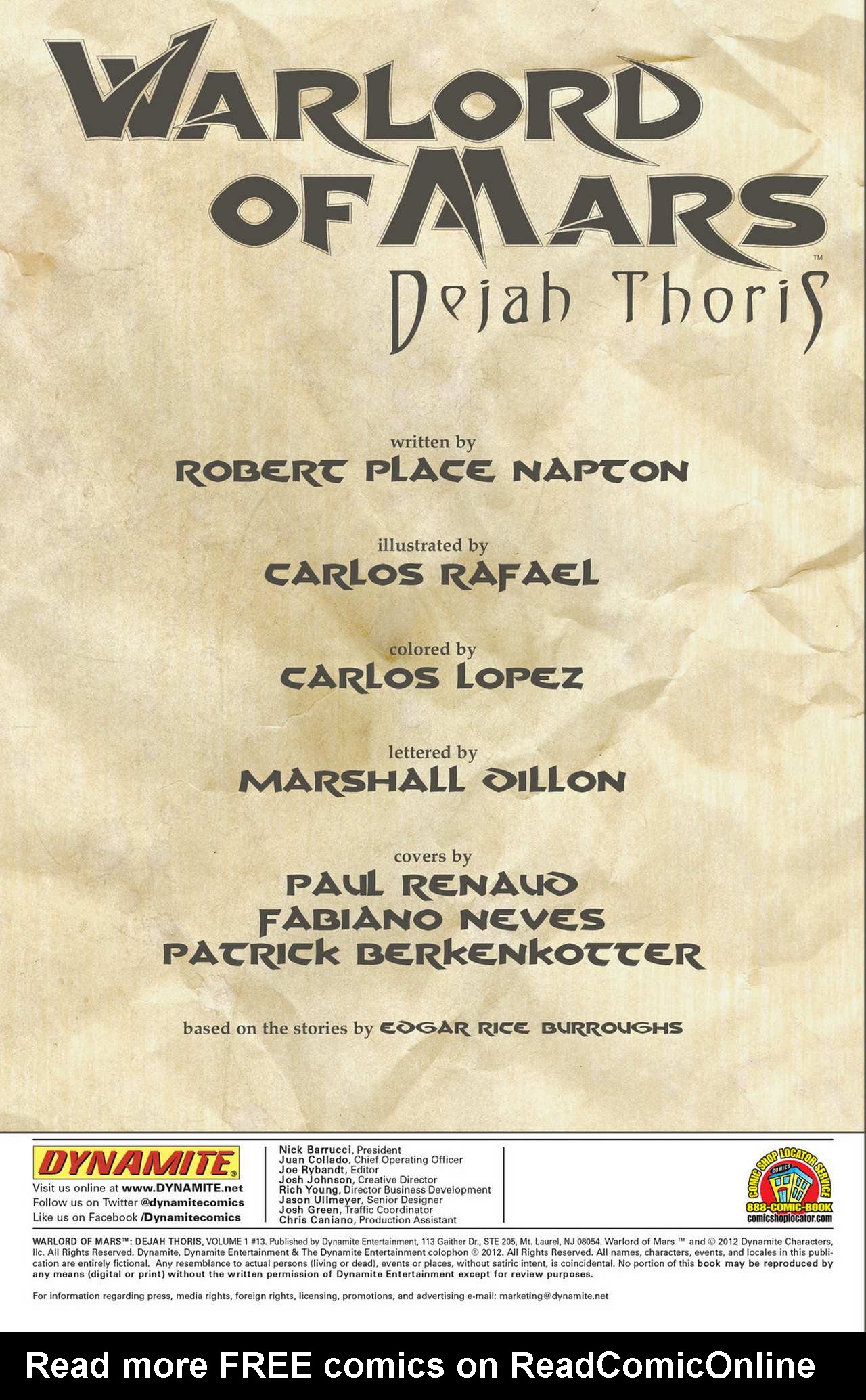 Read online Warlord Of Mars: Dejah Thoris comic -  Issue #13 - 4