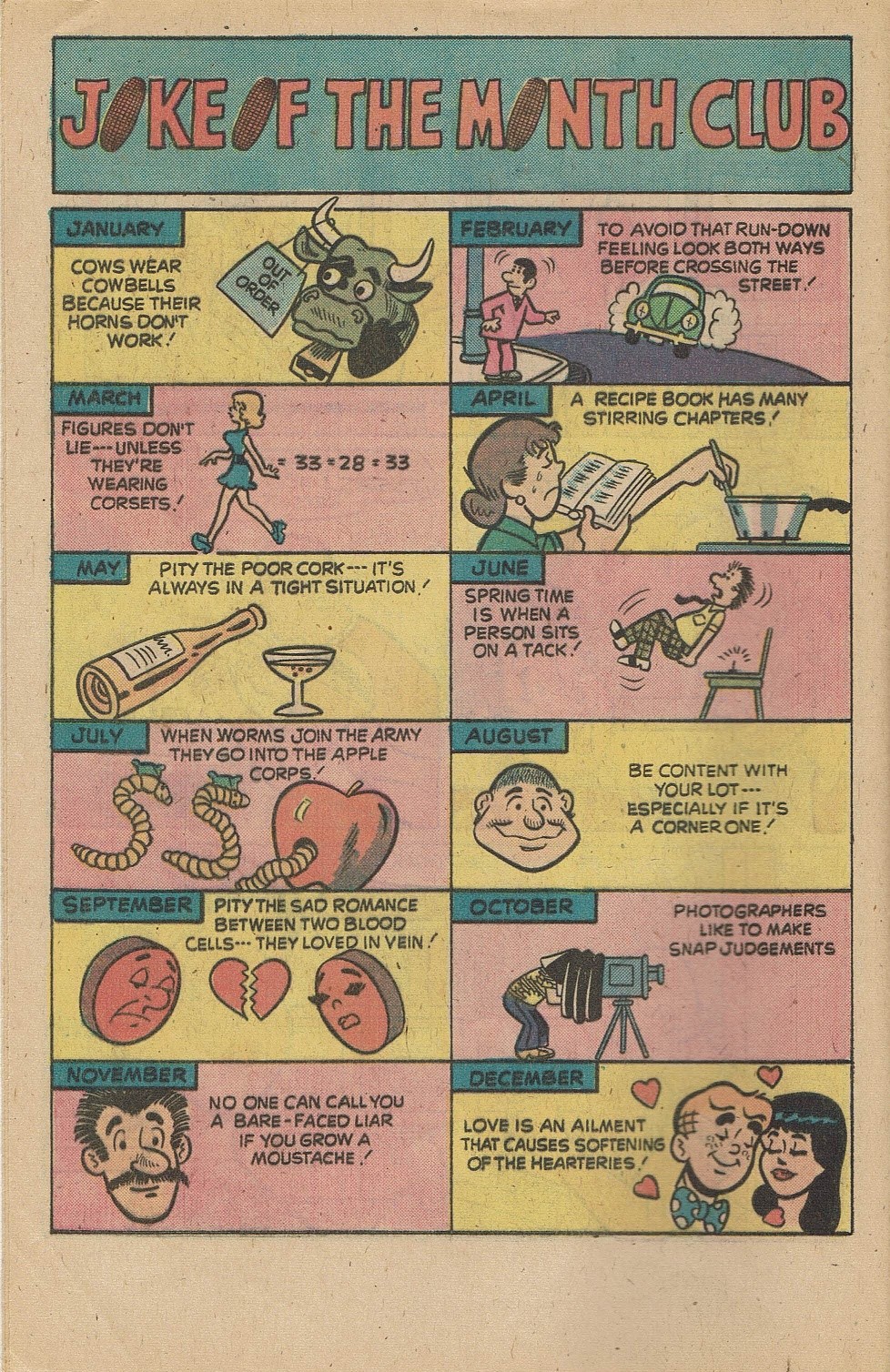 Read online Archie's Joke Book Magazine comic -  Issue #211 - 8