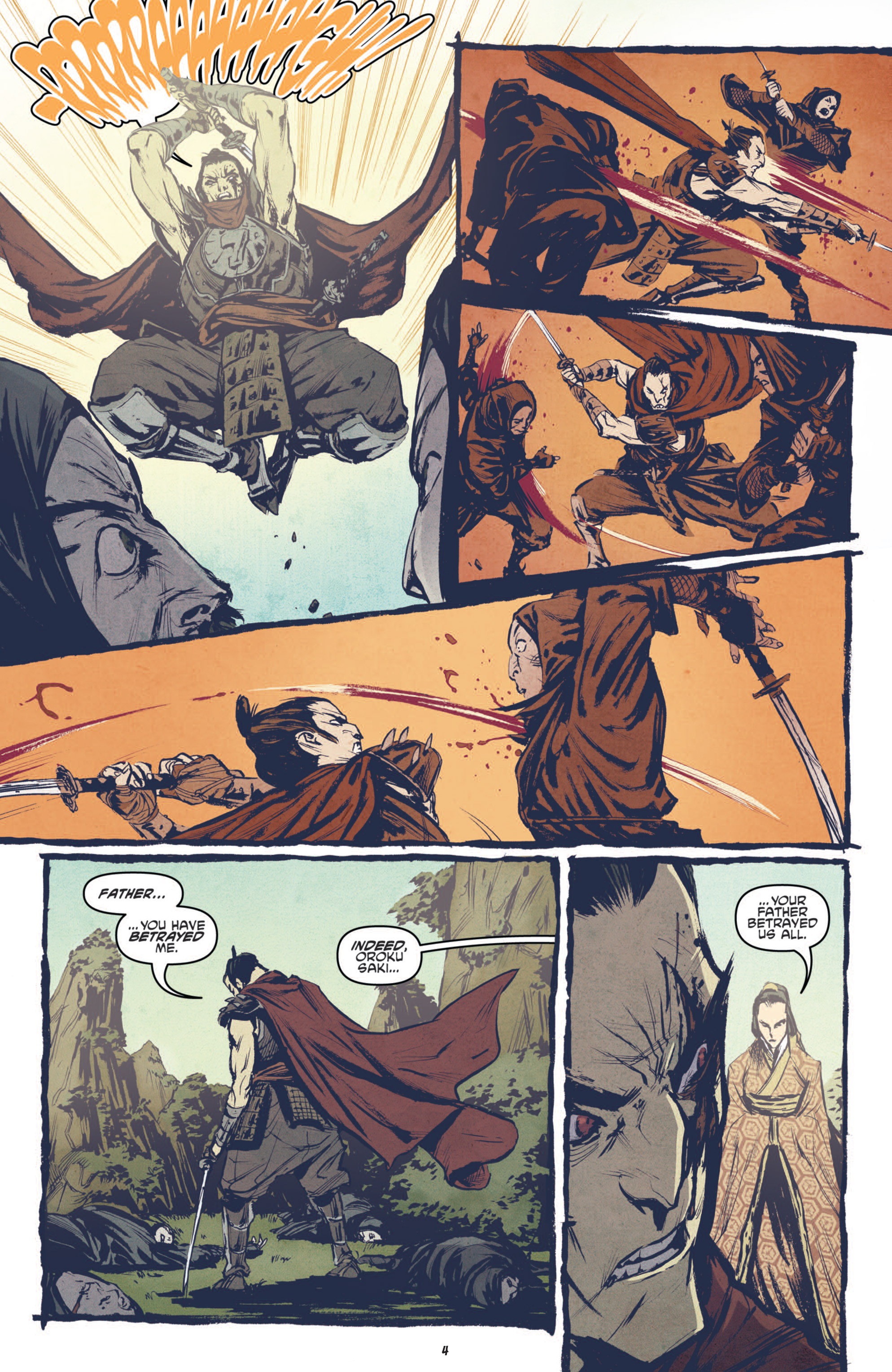 Read online Teenage Mutant Ninja Turtles: The Secret History of the Foot Clan comic -  Issue #3 - 6