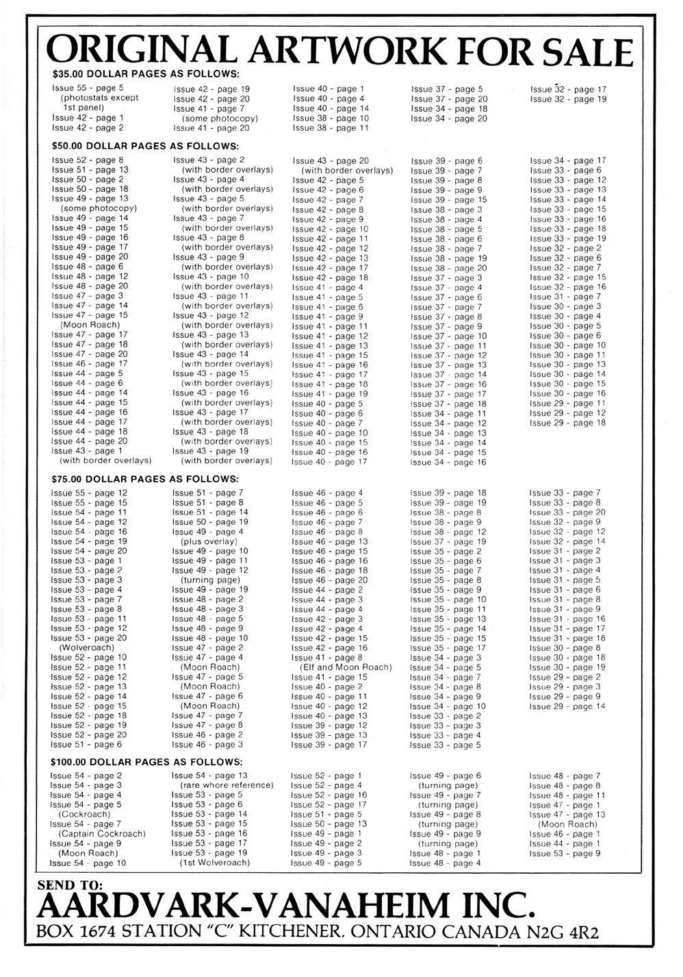 Read online Cerebus comic -  Issue #58 - 34