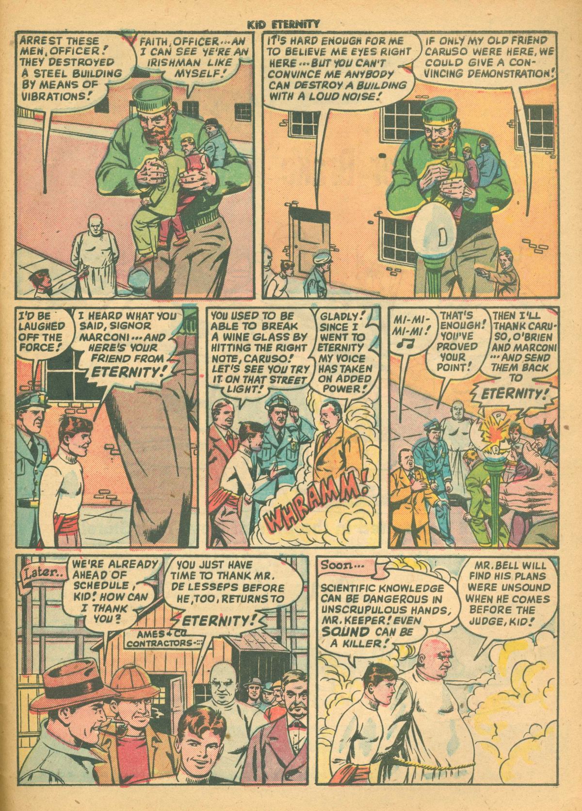 Read online Kid Eternity (1946) comic -  Issue #16 - 33