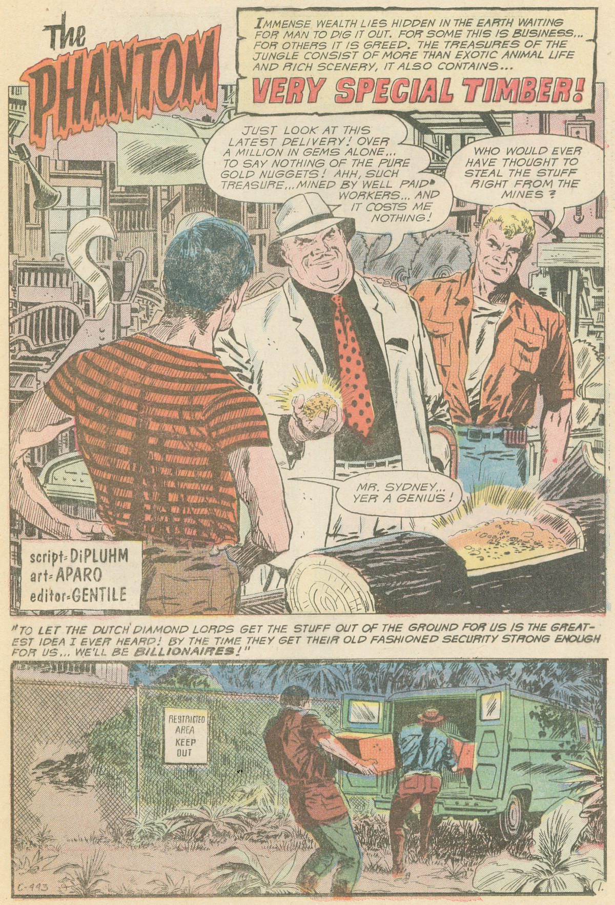 Read online The Phantom (1969) comic -  Issue #36 - 20