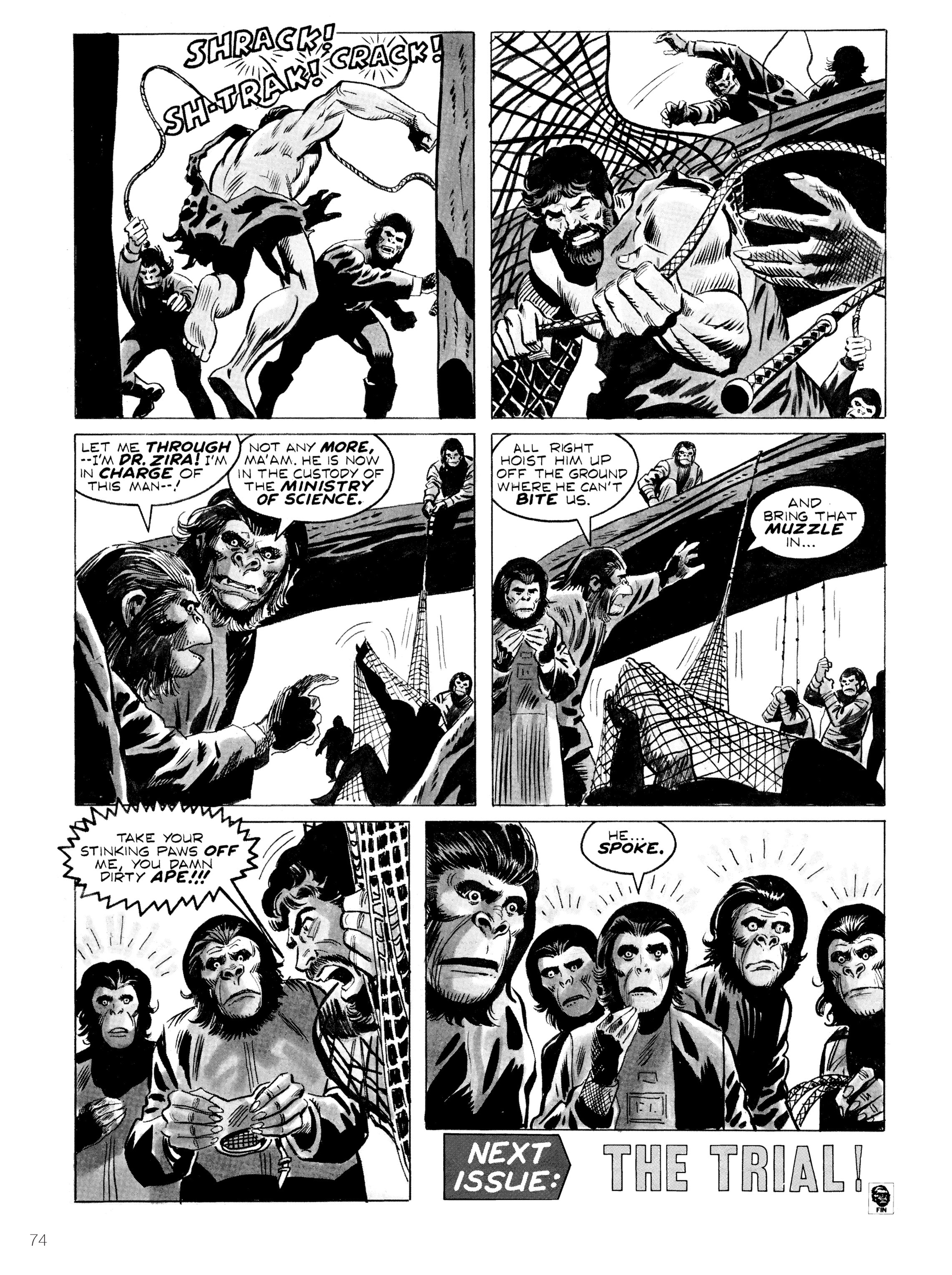 Read online Planet of the Apes: Archive comic -  Issue # TPB 2 (Part 1) - 71