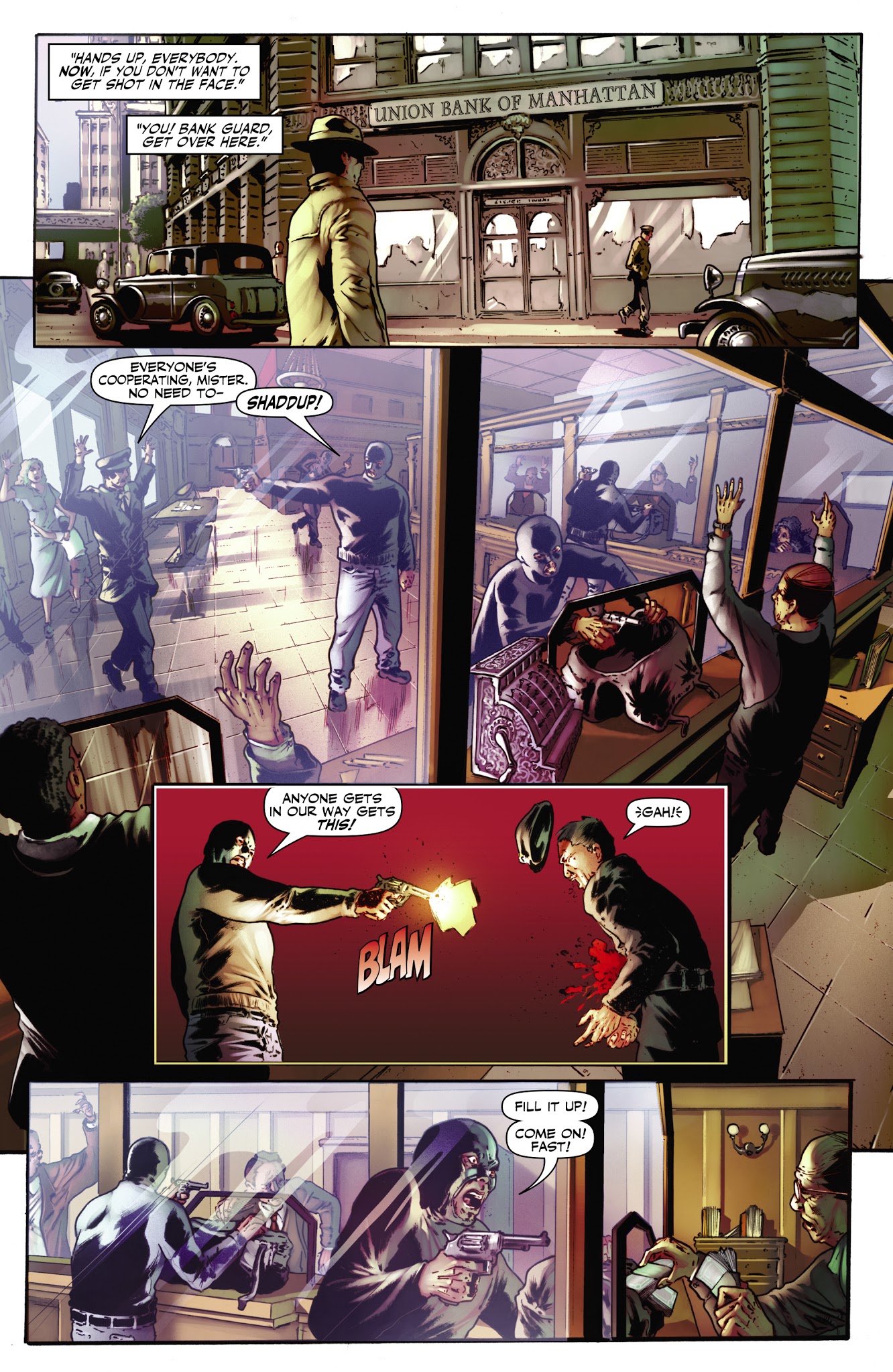 Read online The Shadow (2012) comic -  Issue # TPB 2 - 124
