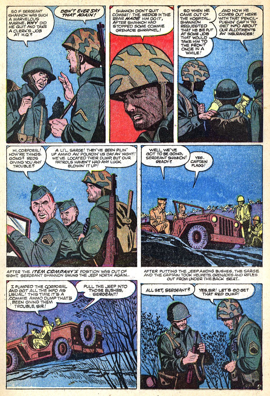 Read online Marines in Battle comic -  Issue #16 - 13