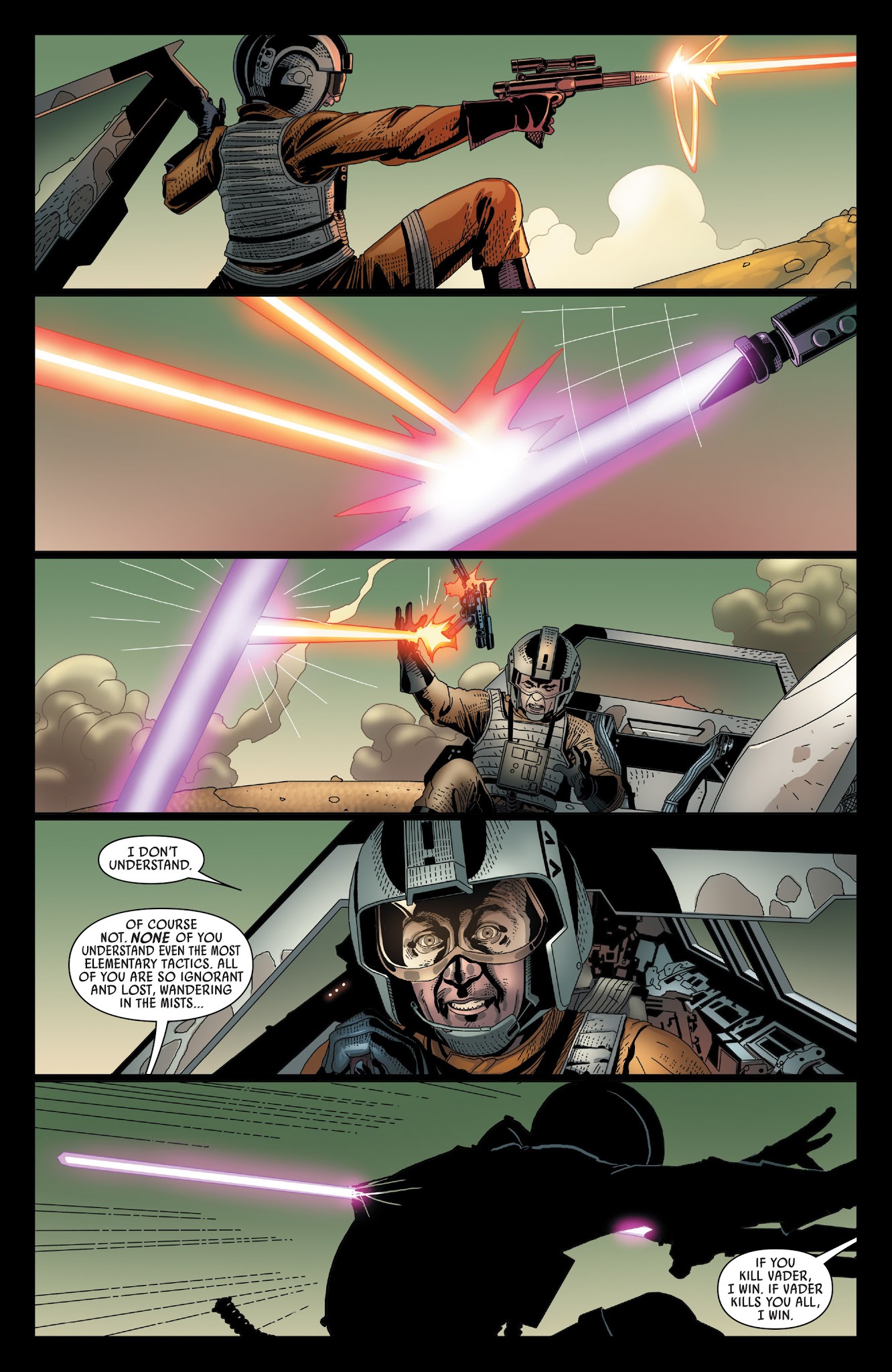 Read online Star Wars: Vader Down comic -  Issue # TPB - 100