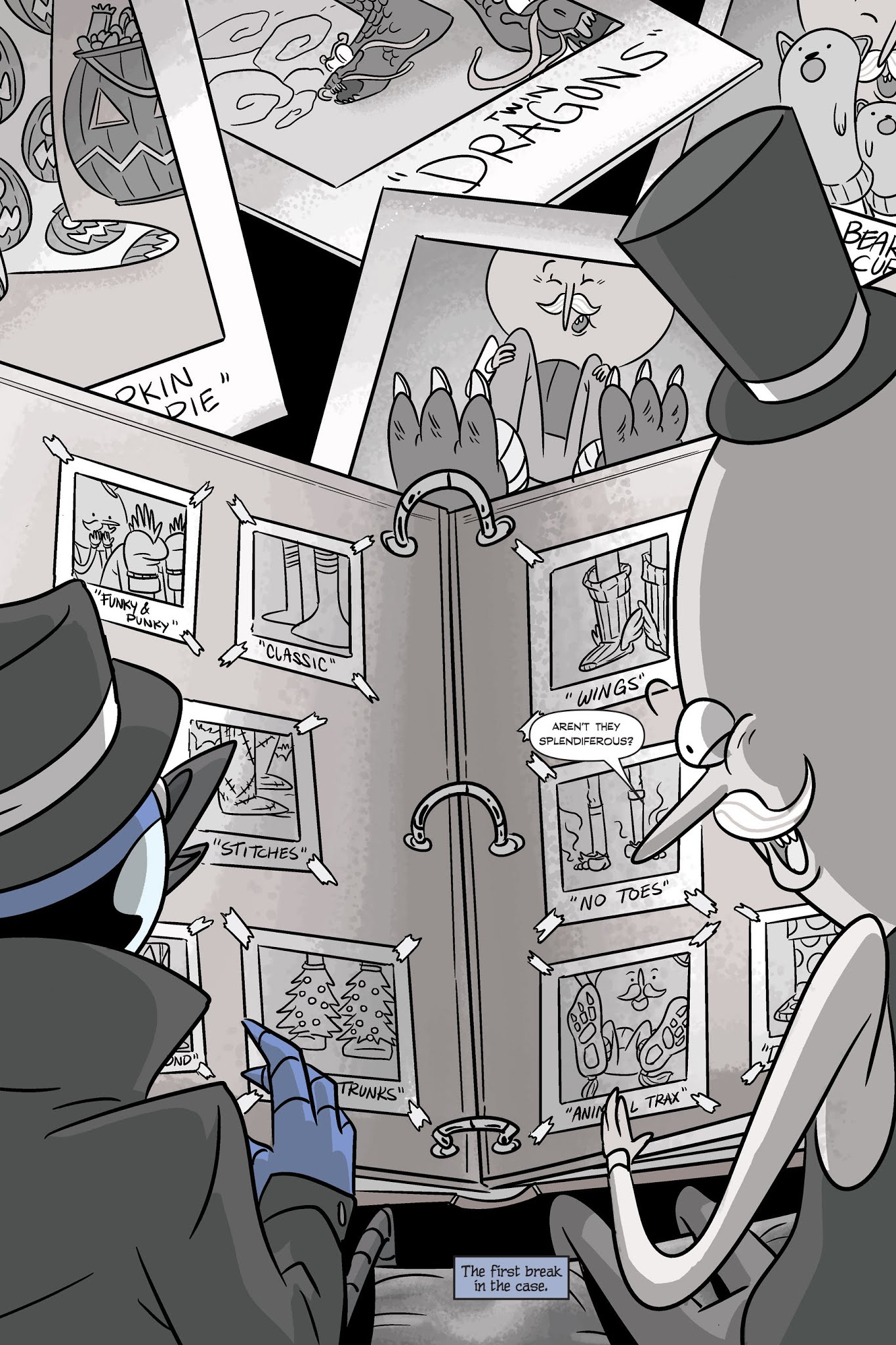 Read online Regular Show: Noir Means Noir, Buddy comic -  Issue # TPB (Part 1) - 24