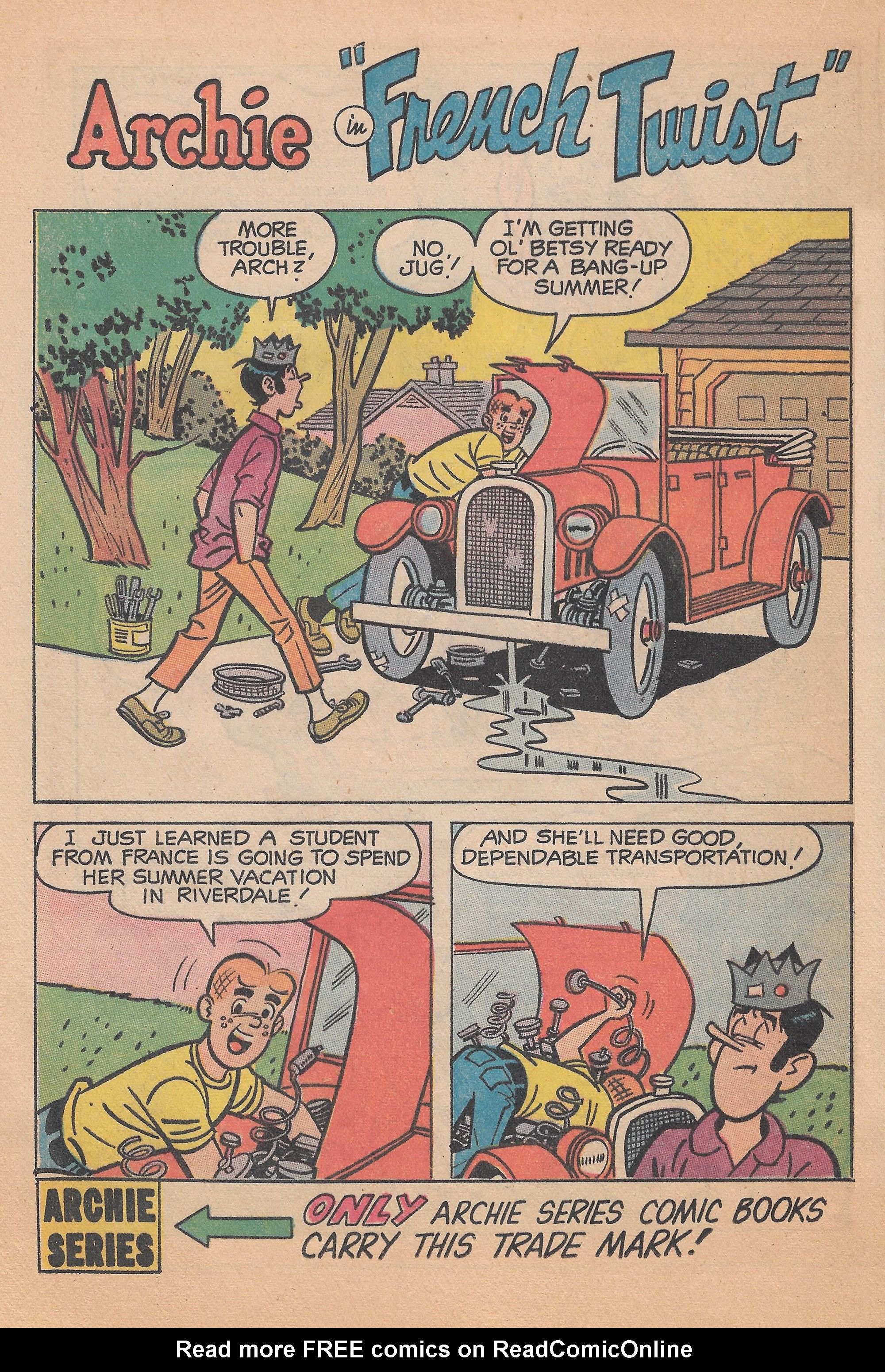 Read online Life With Archie (1958) comic -  Issue #102 - 20