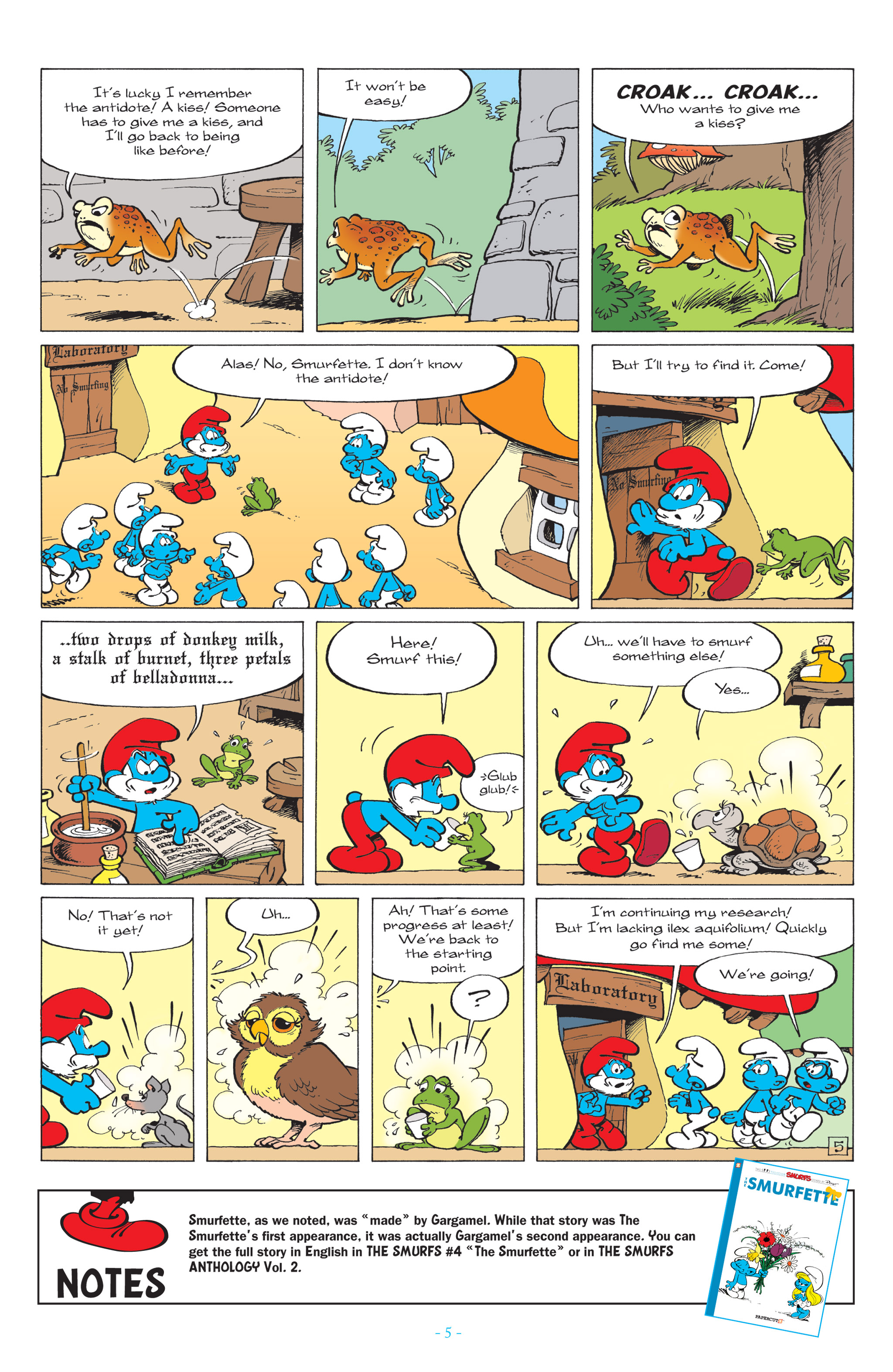 Read online Free Comic Book Day 2014 comic -  Issue # The Smurfs - 7