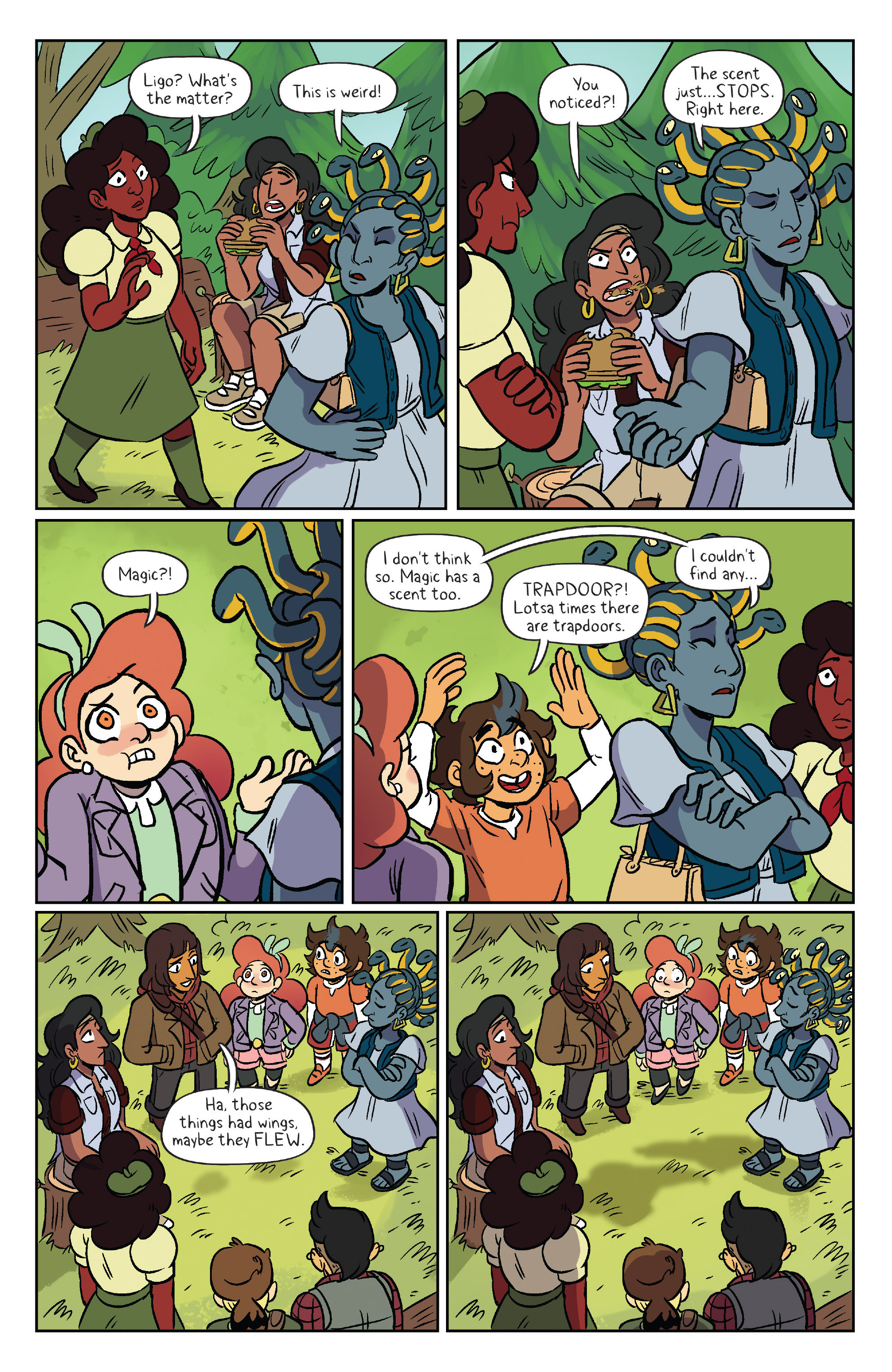 Read online Lumberjanes comic Issue 31