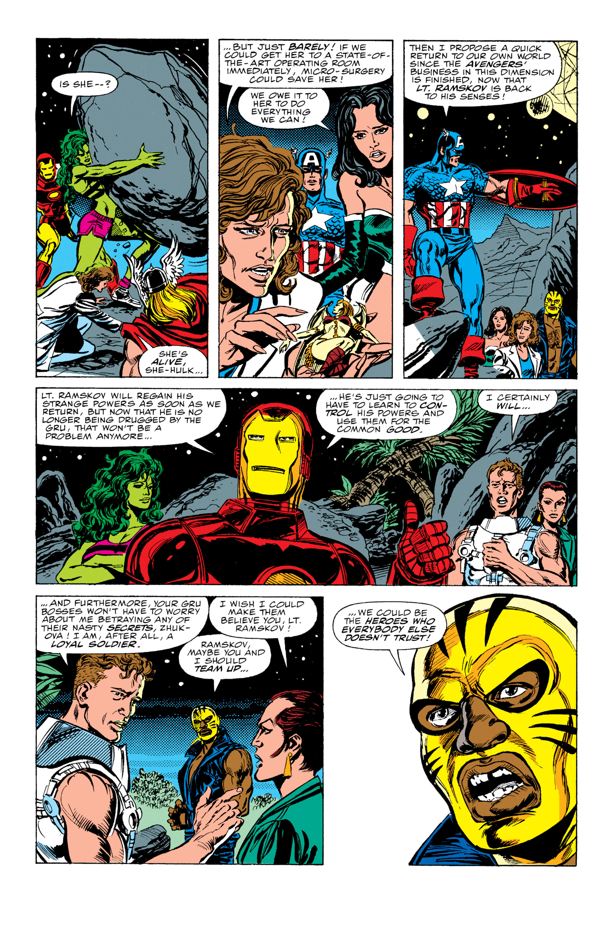 Read online The Avengers (1963) comic -  Issue #328 - 9
