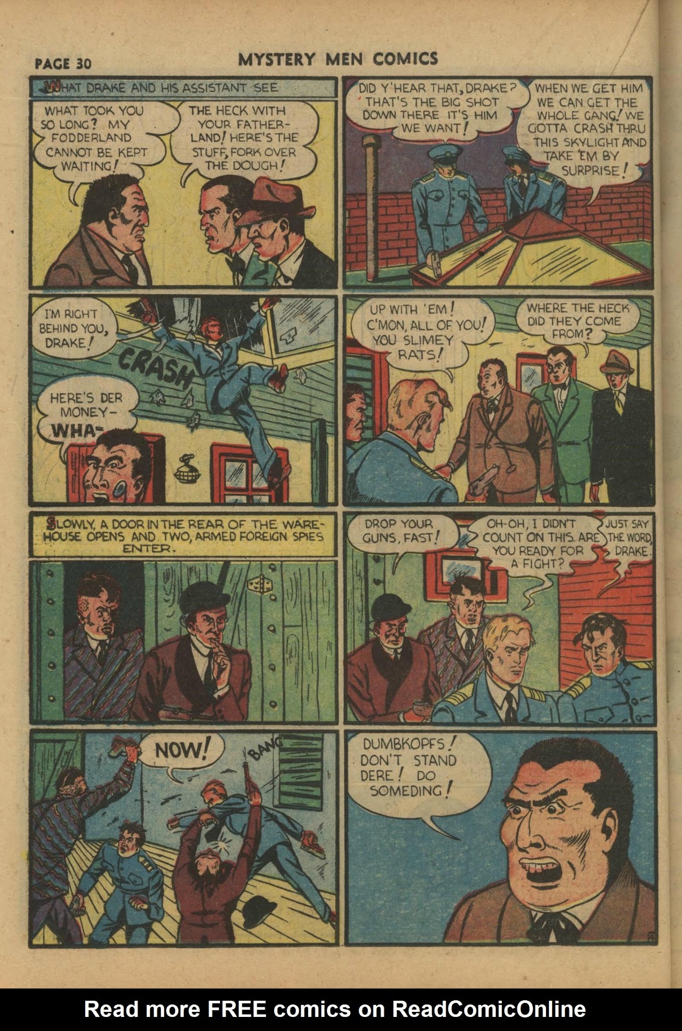 Read online Mystery Men Comics comic -  Issue #19 - 32