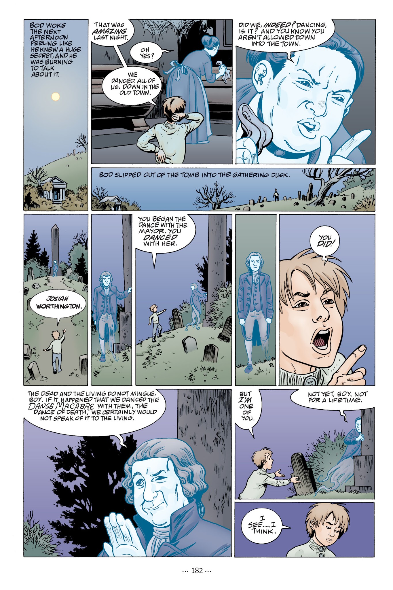 Read online The Graveyard Book: Graphic Novel comic -  Issue # TPB 1 - 187