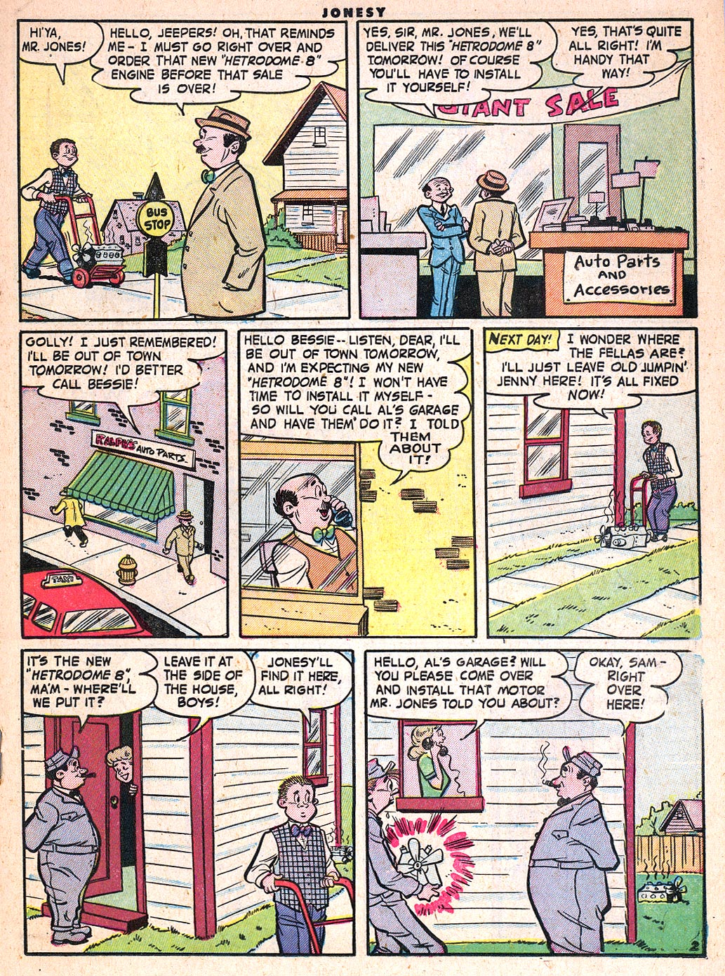 Read online Jonesy (1953) comic -  Issue #1 - 19