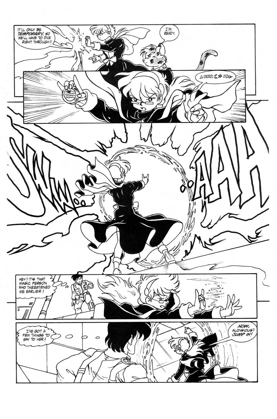 Read online Ninja High School (1986) comic -  Issue #36 - 19