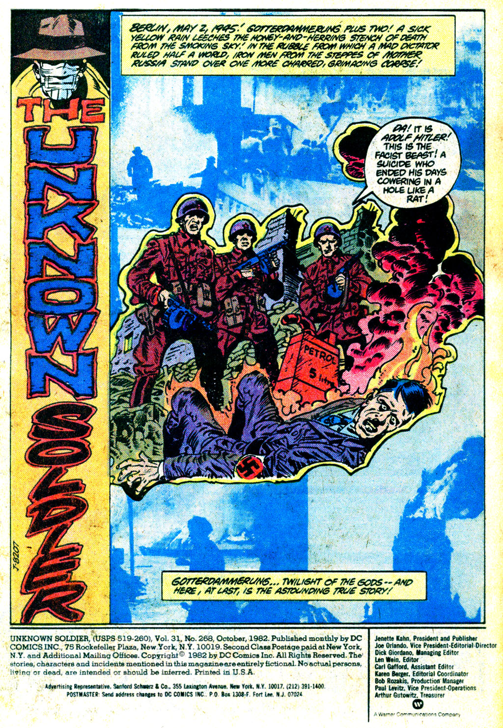 Read online Unknown Soldier (1977) comic -  Issue #268 - 2