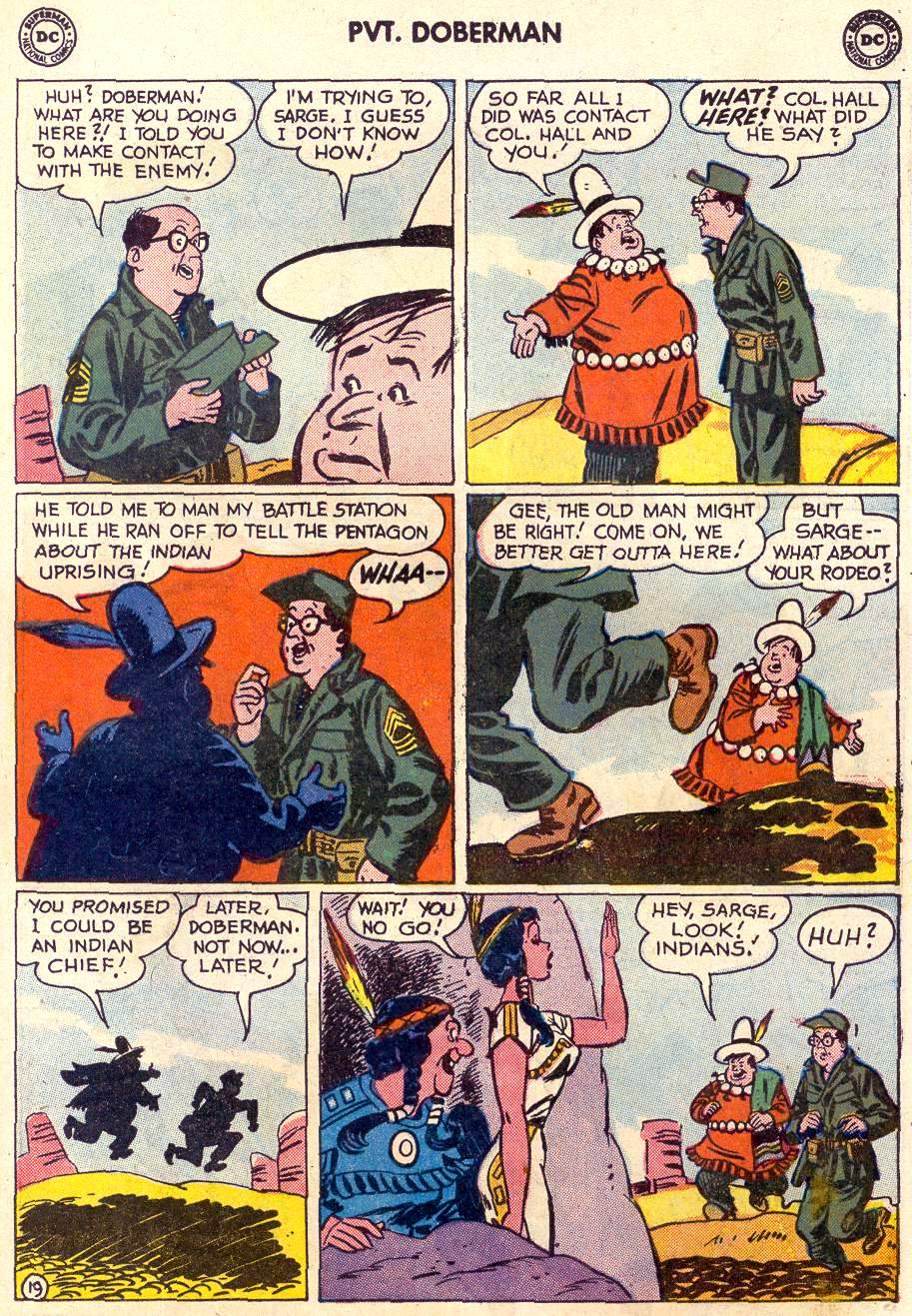 Read online Sgt. Bilko's Pvt. Doberman comic -  Issue #6 - 25