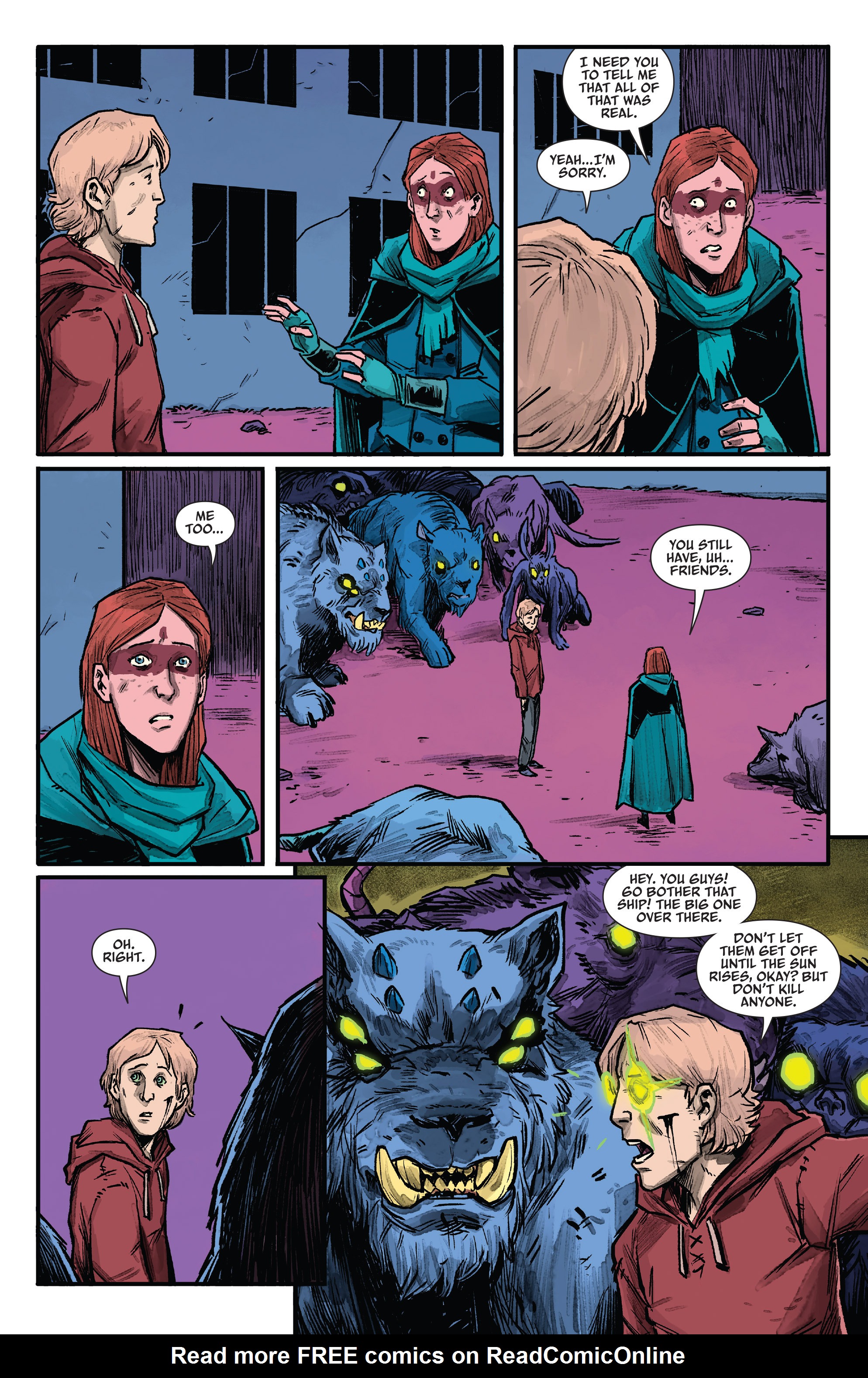 Read online The Woods comic -  Issue #20 - 21