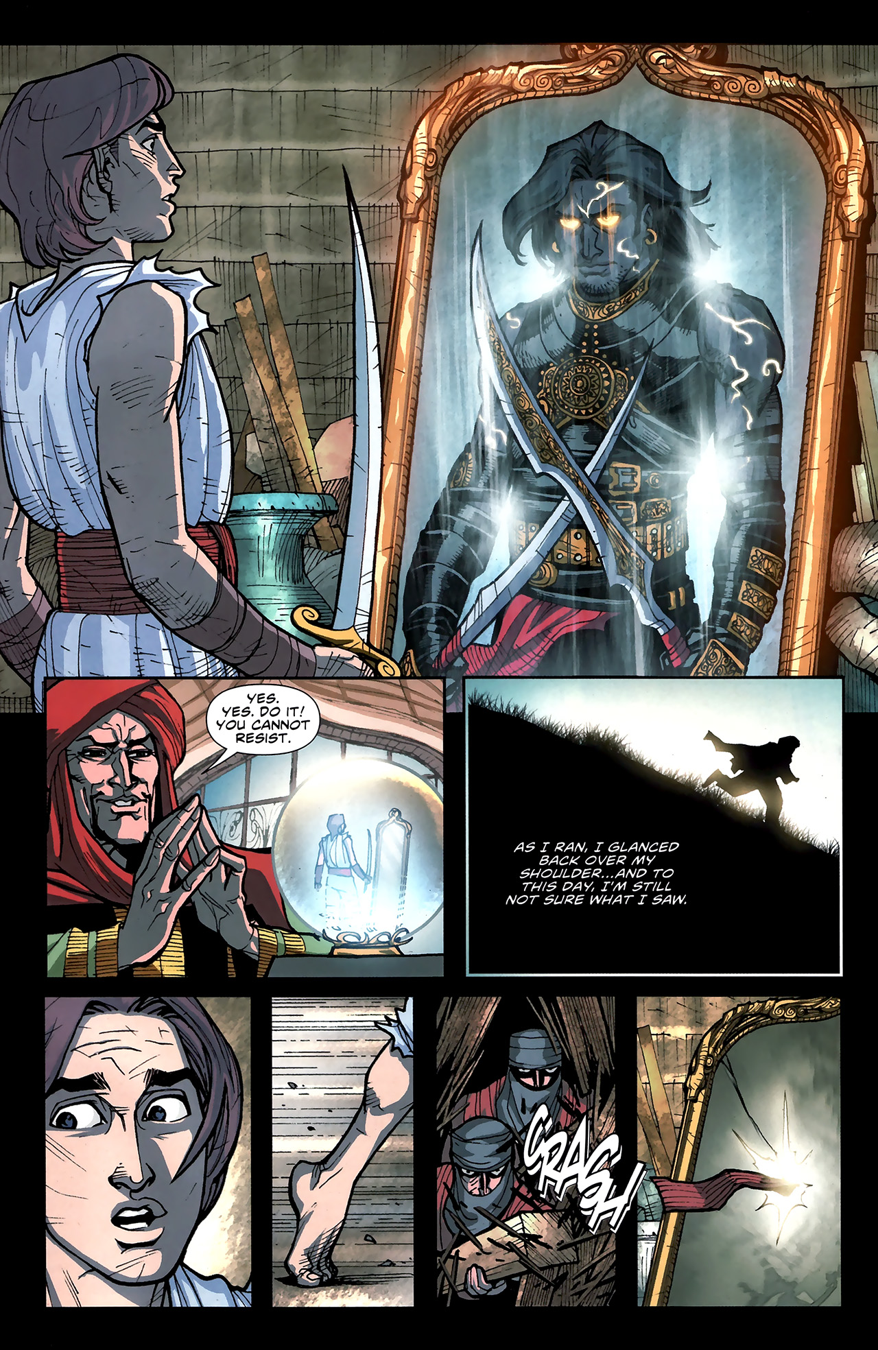 Read online Prince of Persia: Before the Sandstorm comic -  Issue #1 - 33