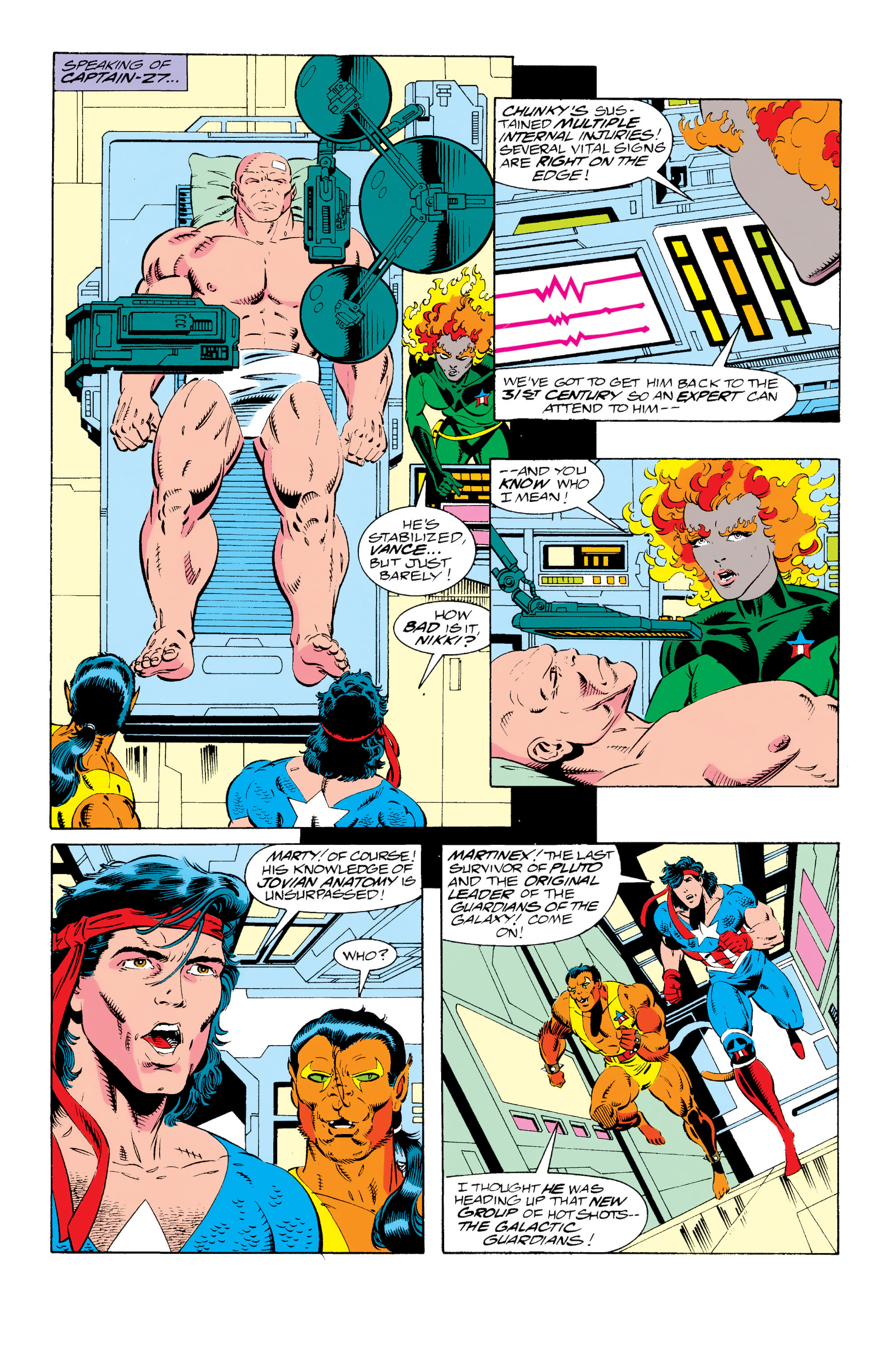 Read online Guardians of the Galaxy (1990) comic -  Issue # _TPB In The Year 3000 1 (Part 1) - 93