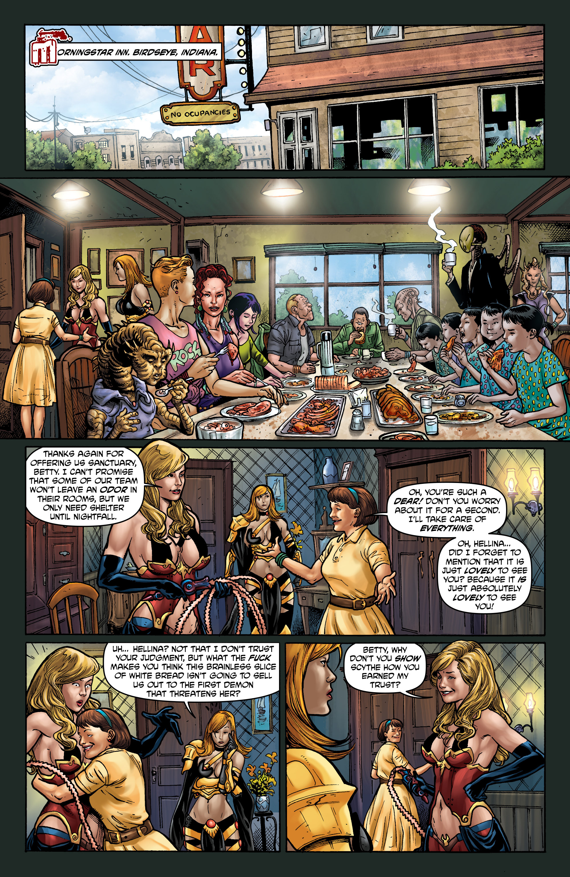 Read online Hellina: Scythe comic -  Issue #2 - 12