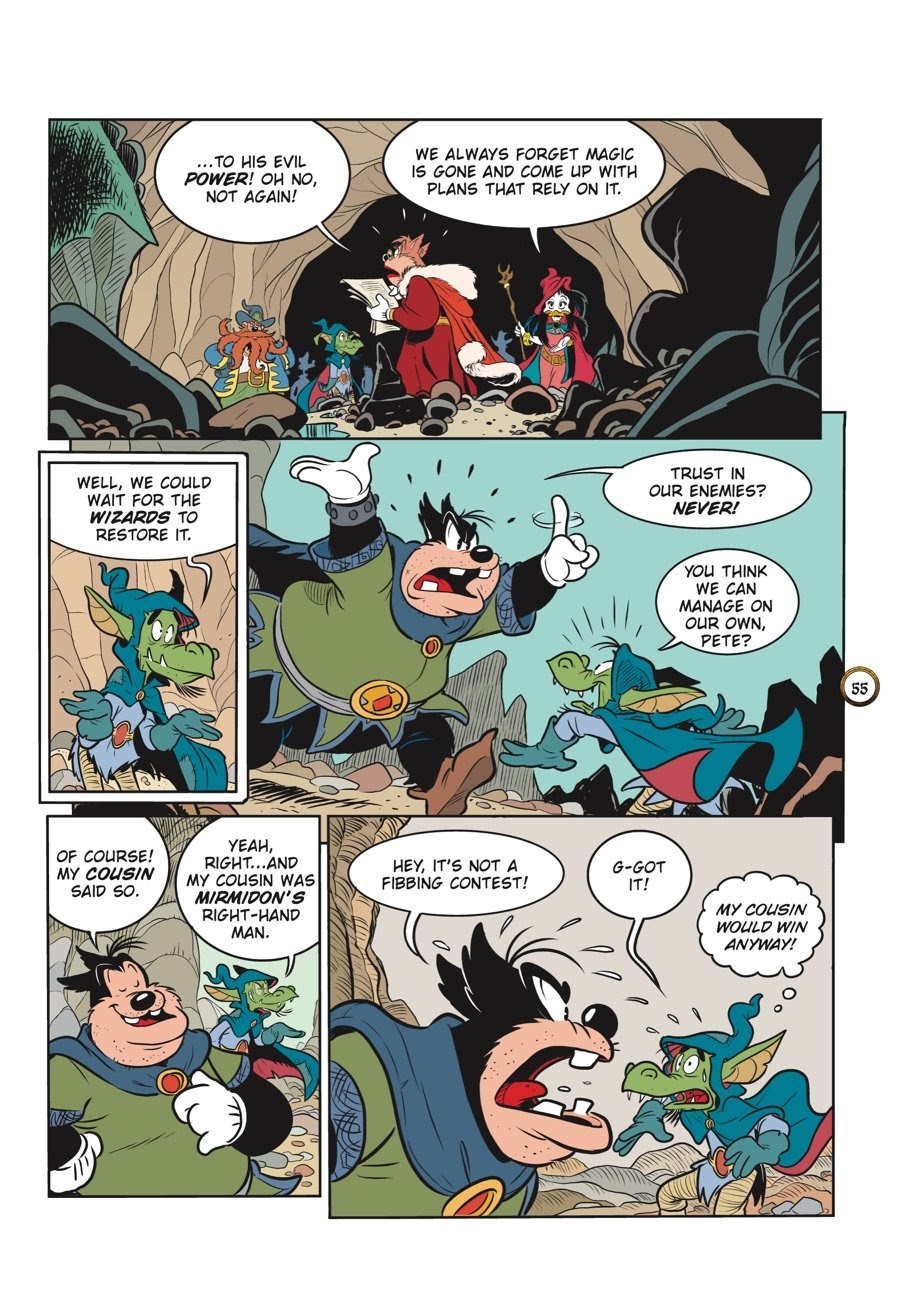 Read online Wizards of Mickey (2020) comic -  Issue # TPB 7 (Part 1) - 57