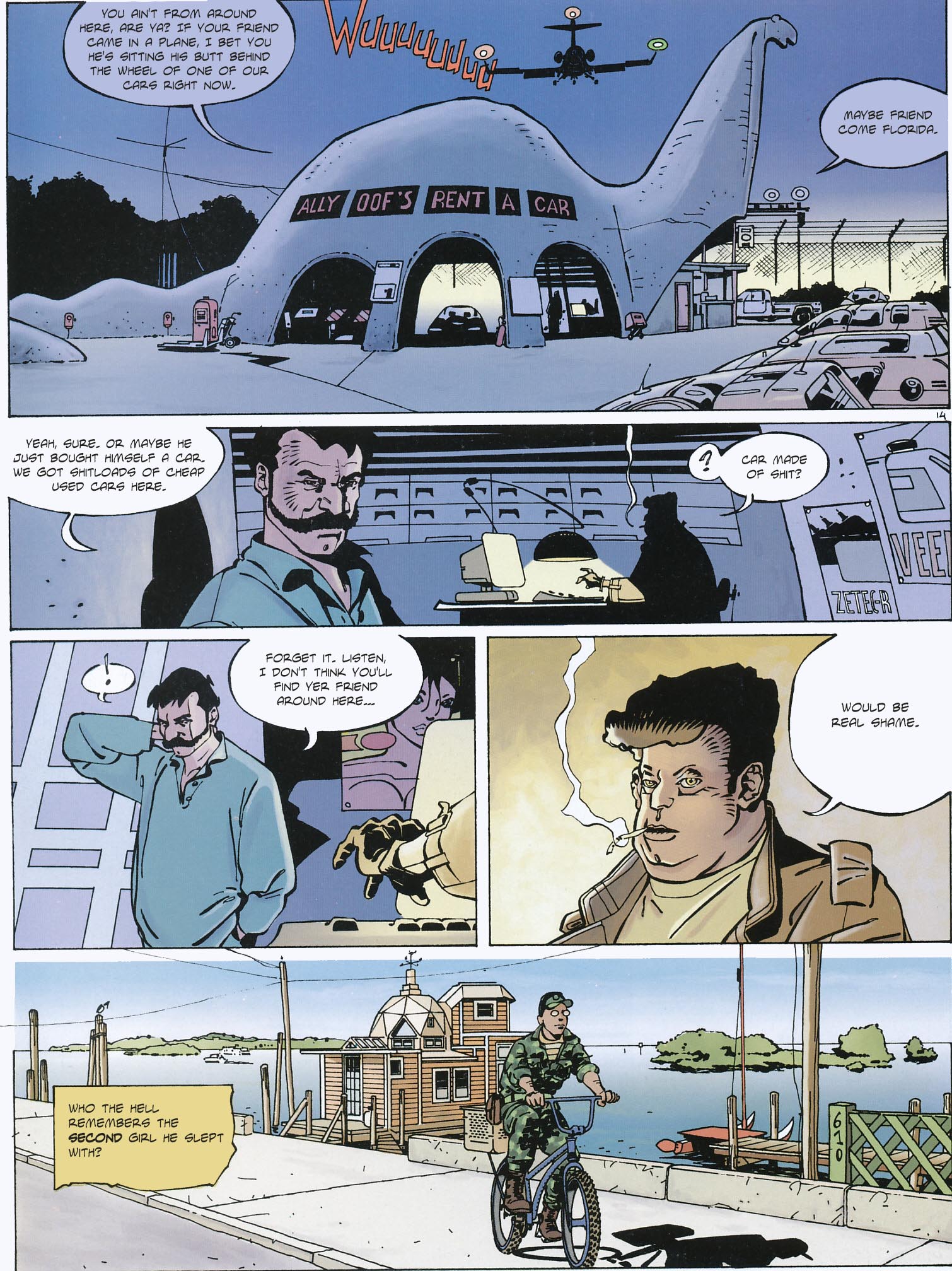 Read online Dallas Barr comic -  Issue #5 - 16