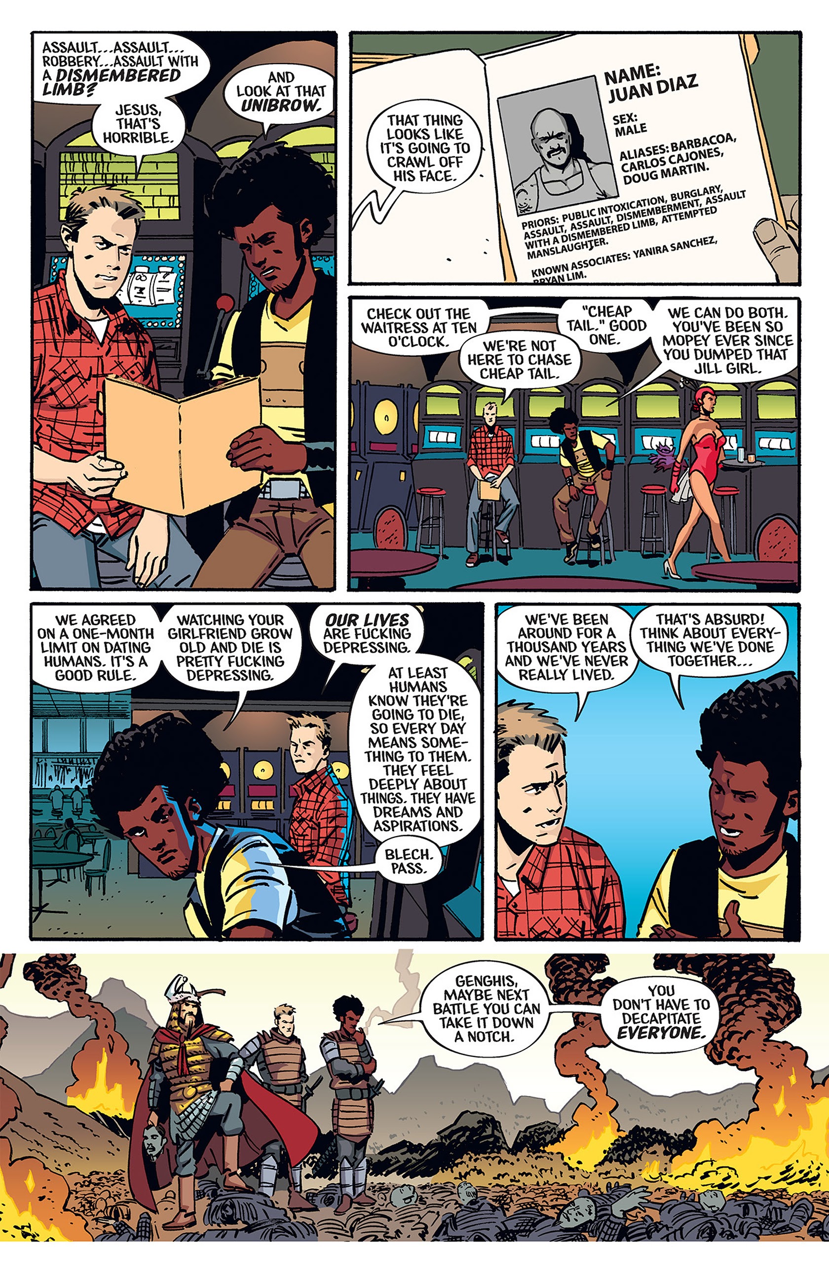 Read online Blood Brothers (2013) comic -  Issue #1 - 9