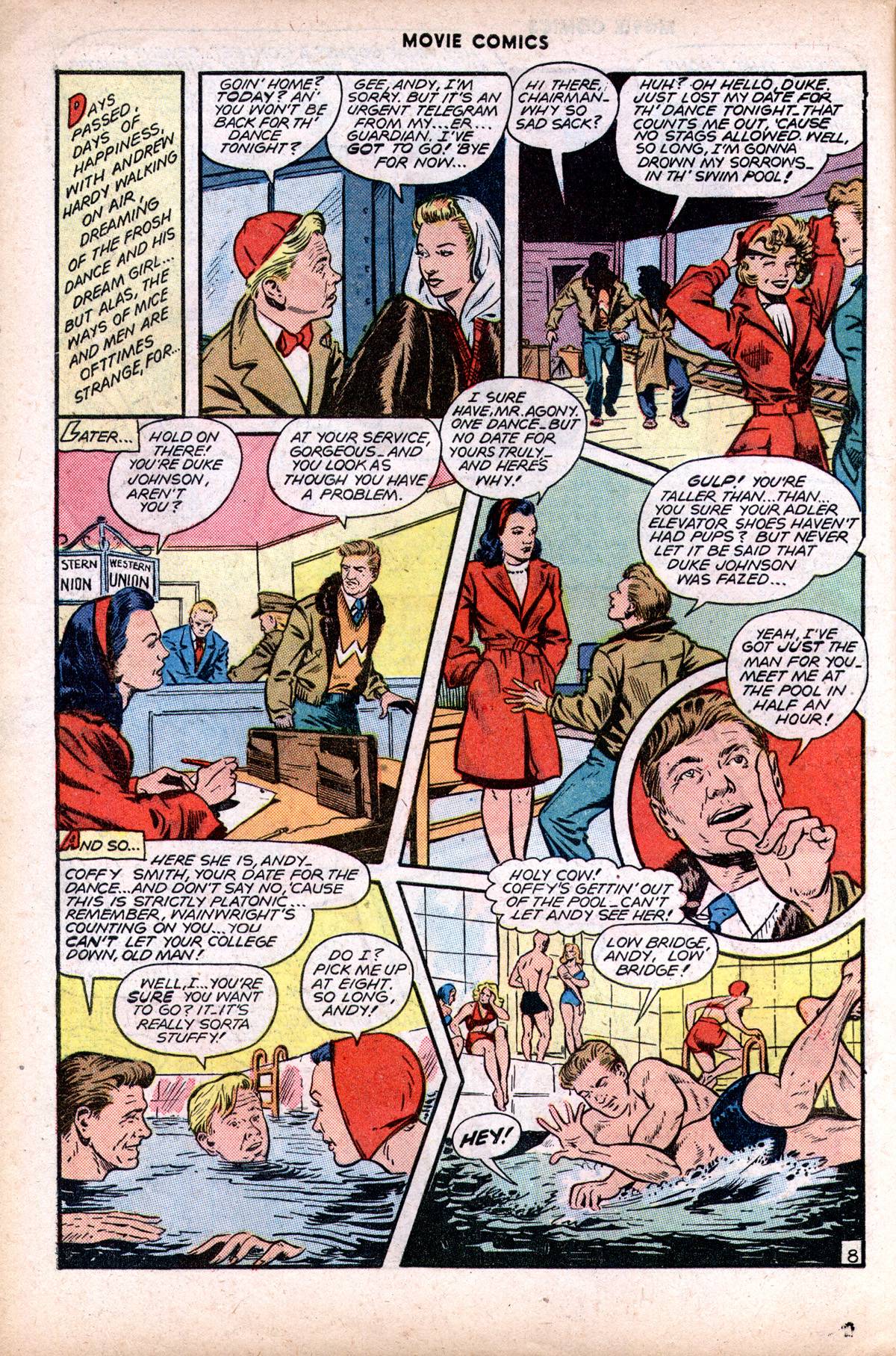 Read online Movie Comics (1946) comic -  Issue #3 - 10