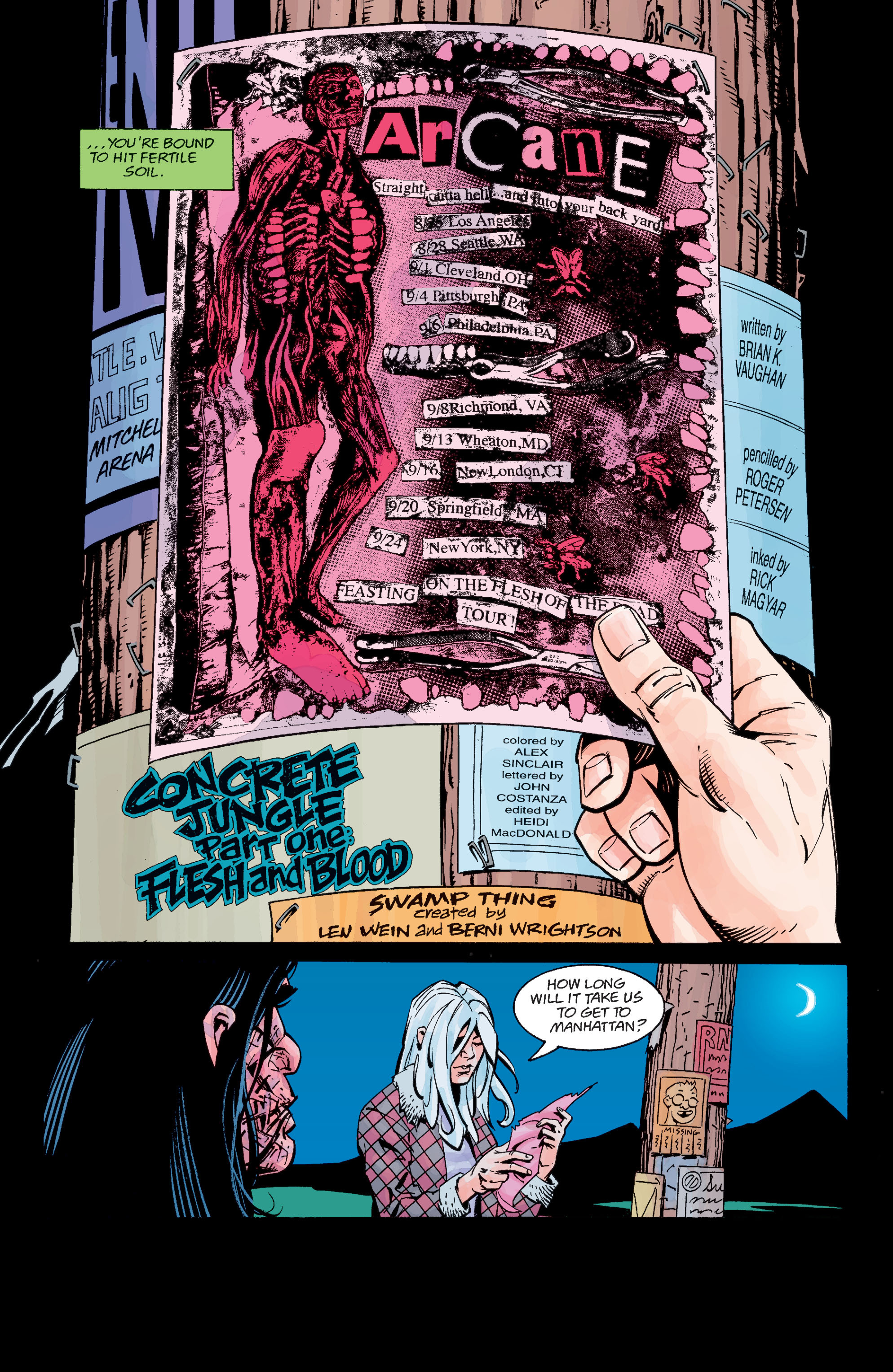 Read online Swamp Thing (2000) comic -  Issue # TPB 1 - 153