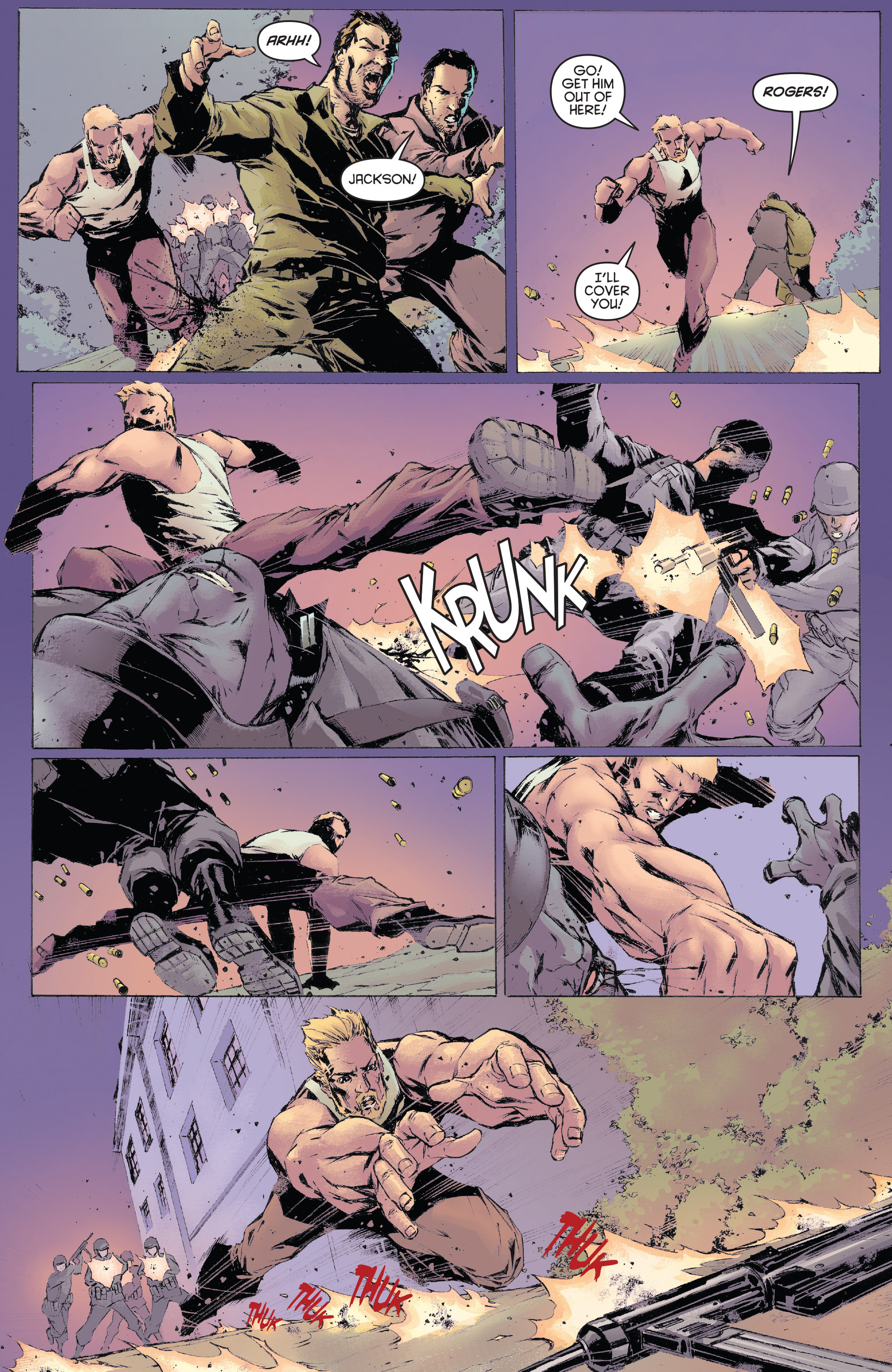 Captain America Theater Of War:  Prisoners Of Duty Full Page 28