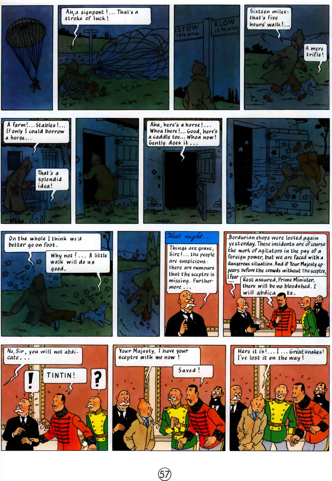 The Adventures of Tintin issue 8 - Page 60
